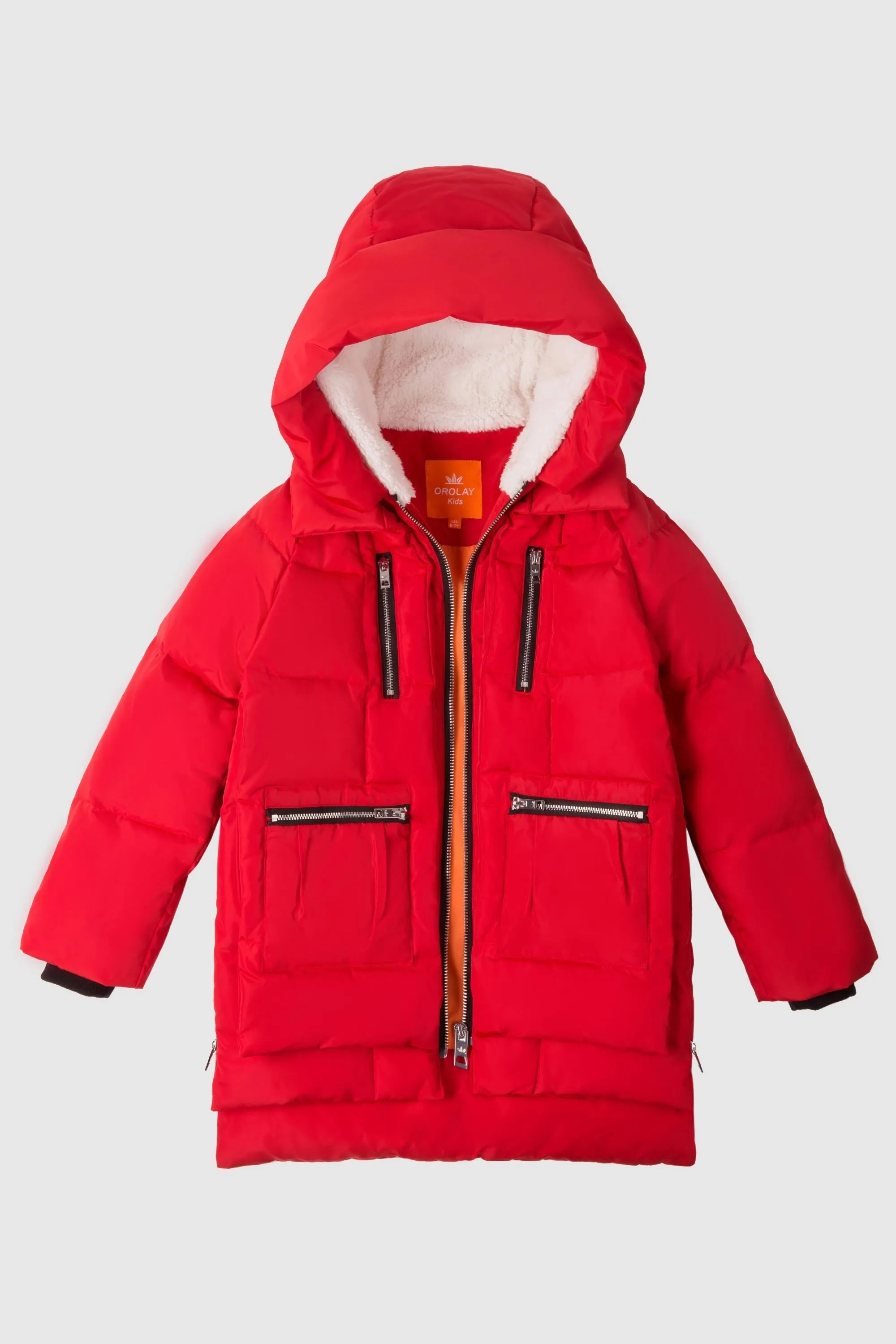 092 Classics Kids Thickened Hooded Down Coat