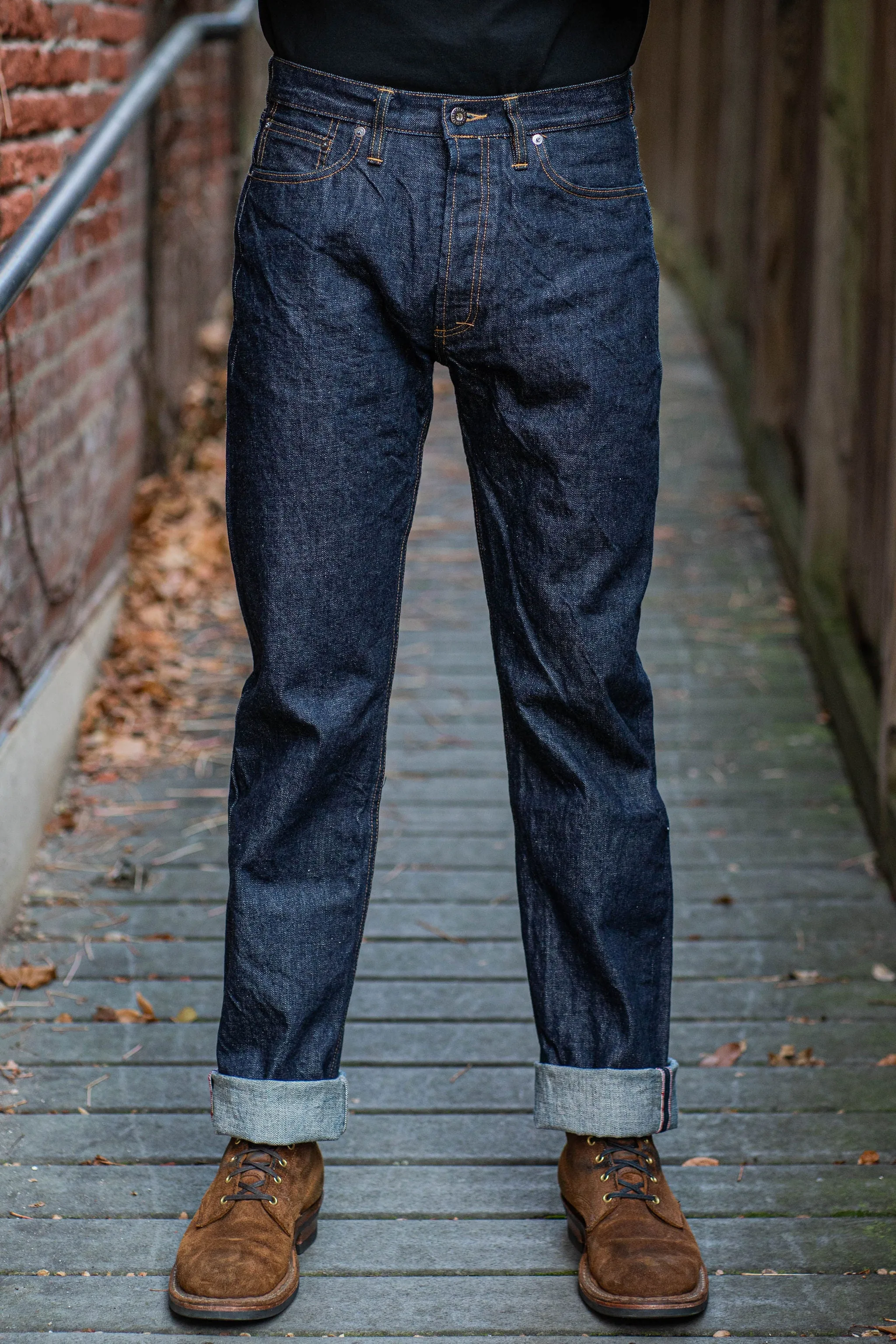 3sixteen CS-100xk - Classic Straight - Rinsed Indigo Kibata