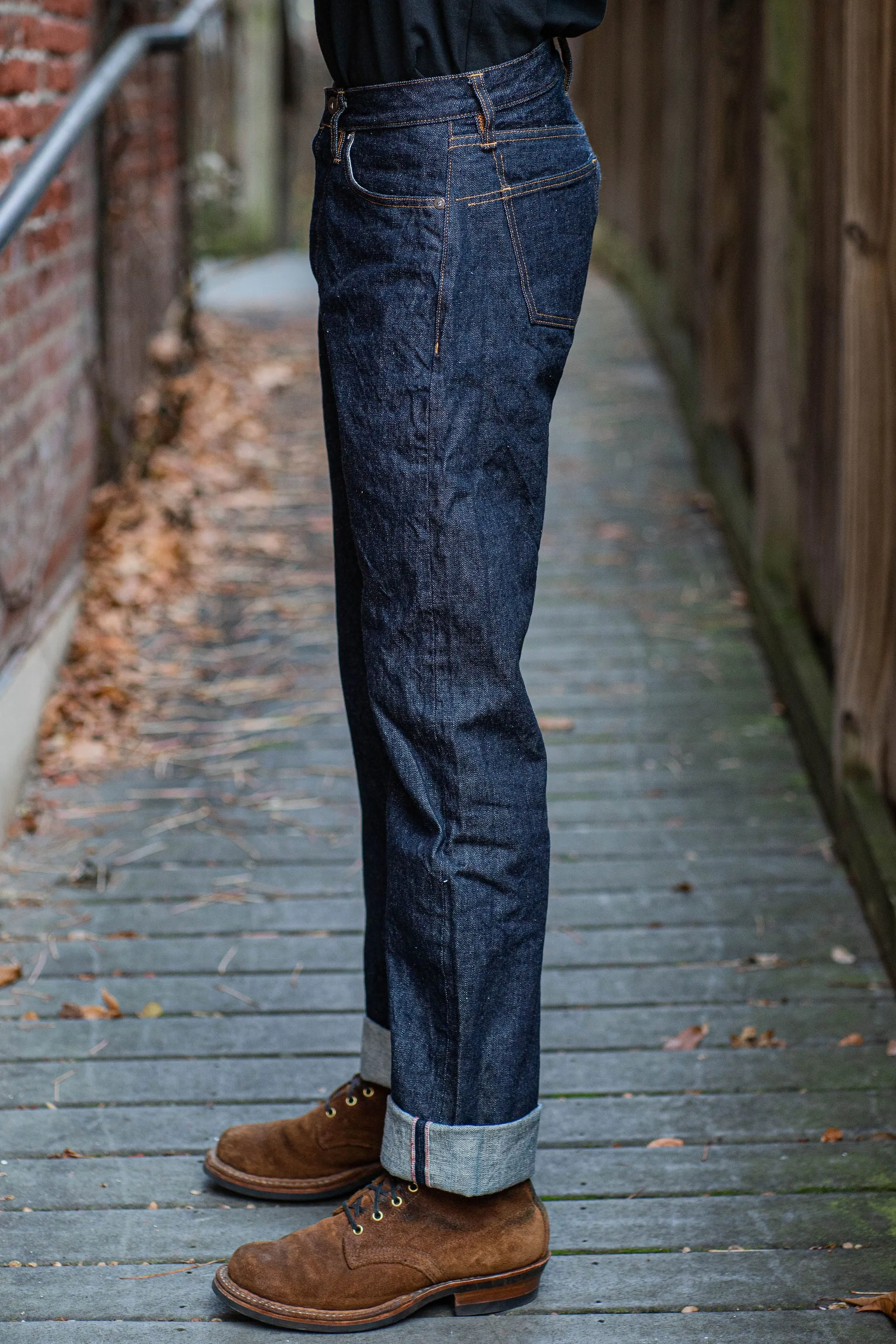 3sixteen CS-100xk - Classic Straight - Rinsed Indigo Kibata