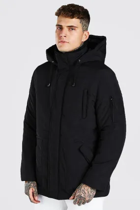 4 Pocket Hooded Parka