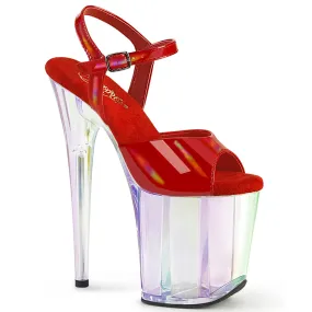 8 Inch Heel FLAMINGO-809HT Red Holo