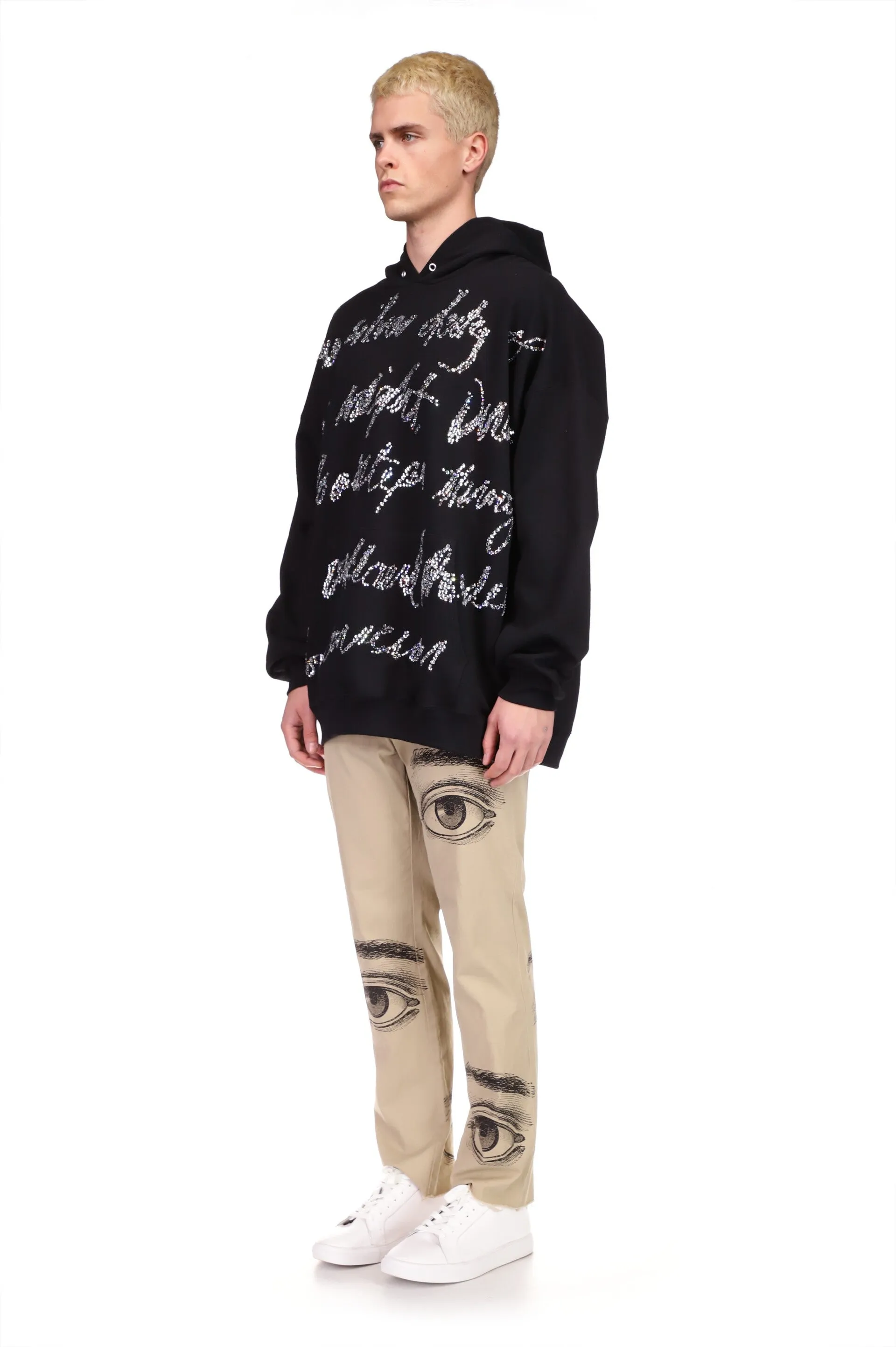 'A HYMN TO THE MOON' HOODIE PULLOVER SWEATSHIRT