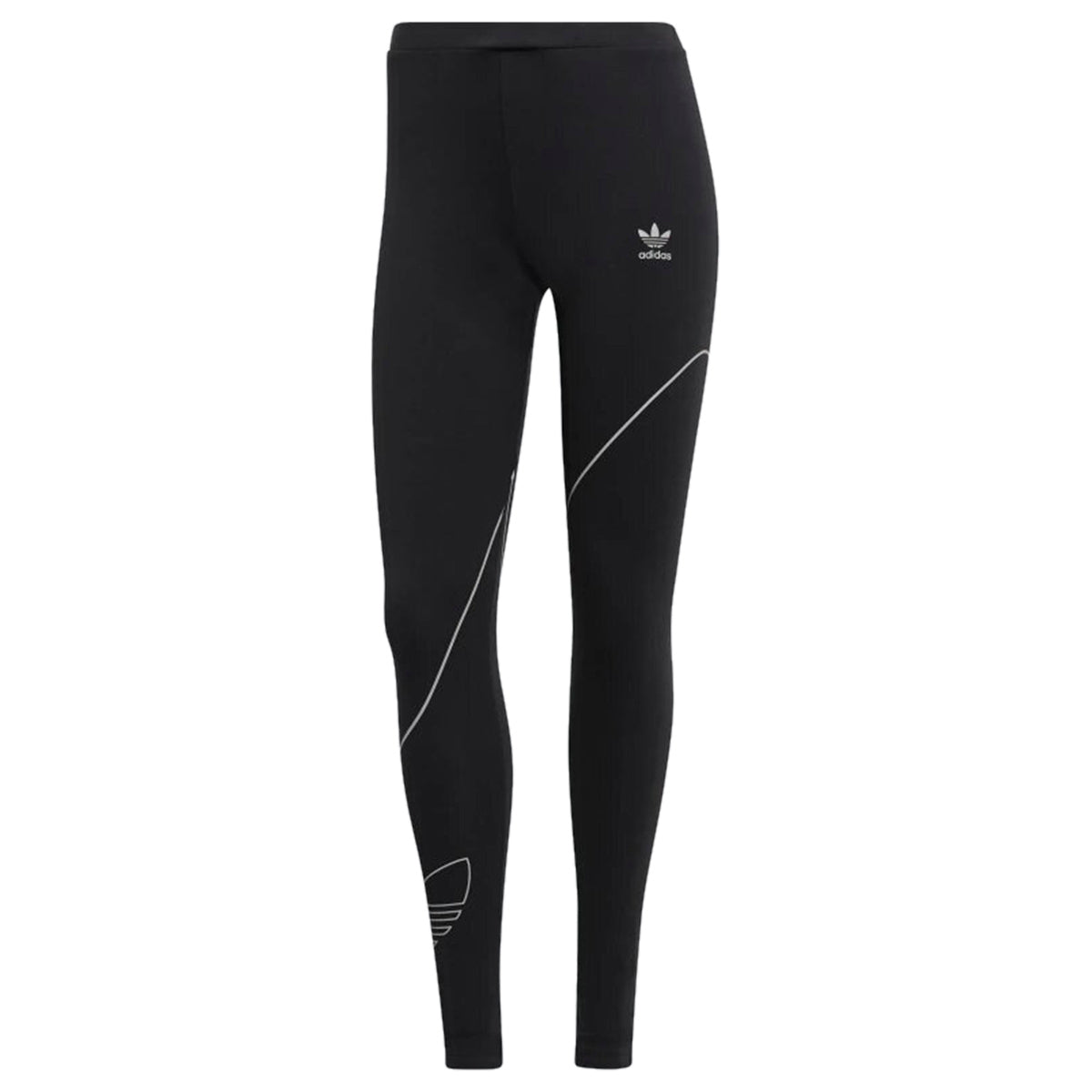 adidas Women's Trefoil Tights Black Size Small