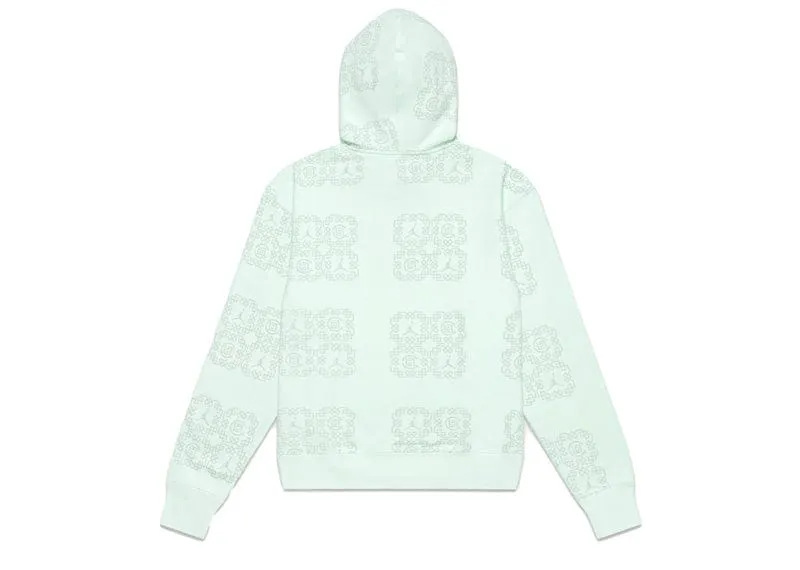 Air Jordan X Clot Jade Fleece Hoodie 'Barely Green'