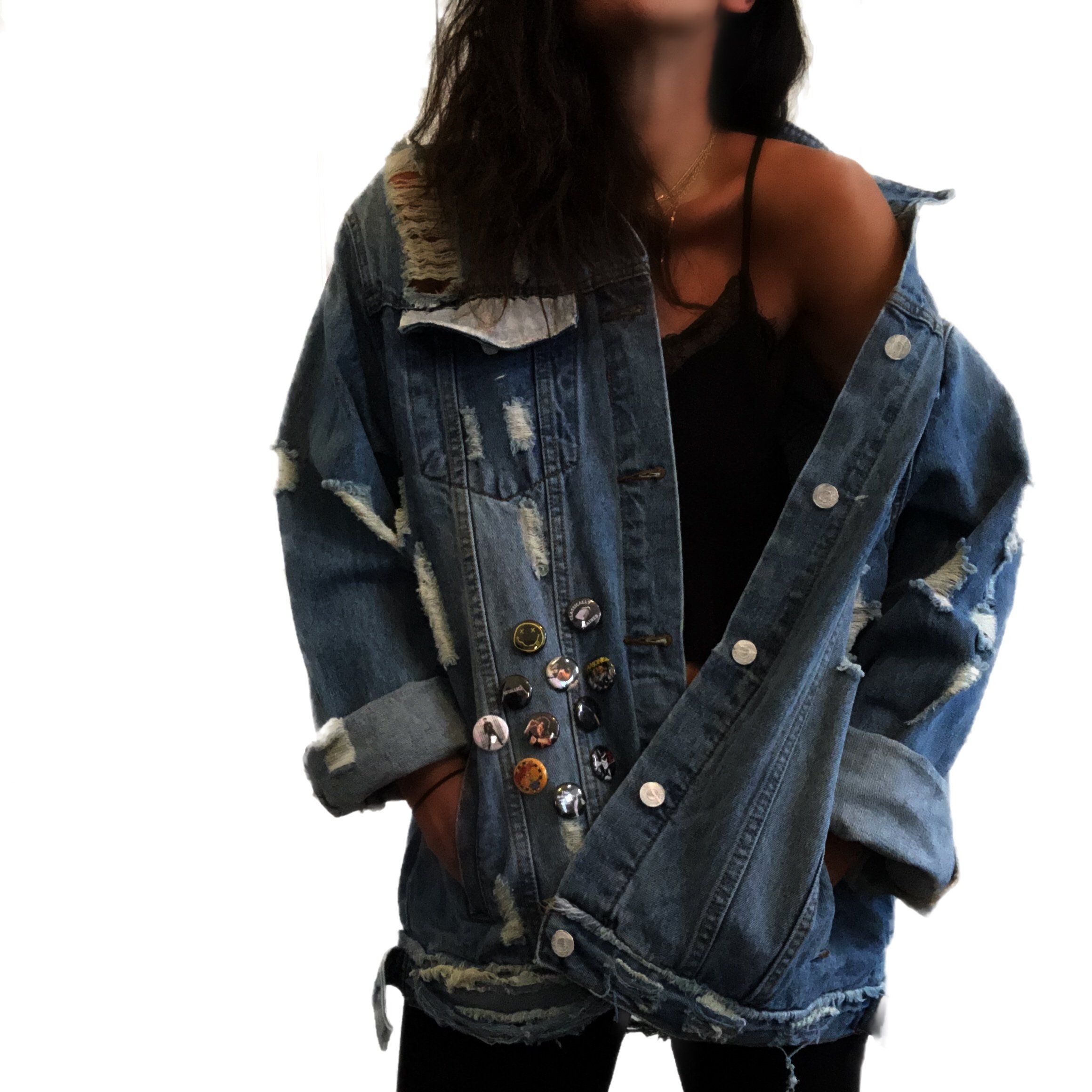 'ALWAYS INSPIRED' DENIM JACKET