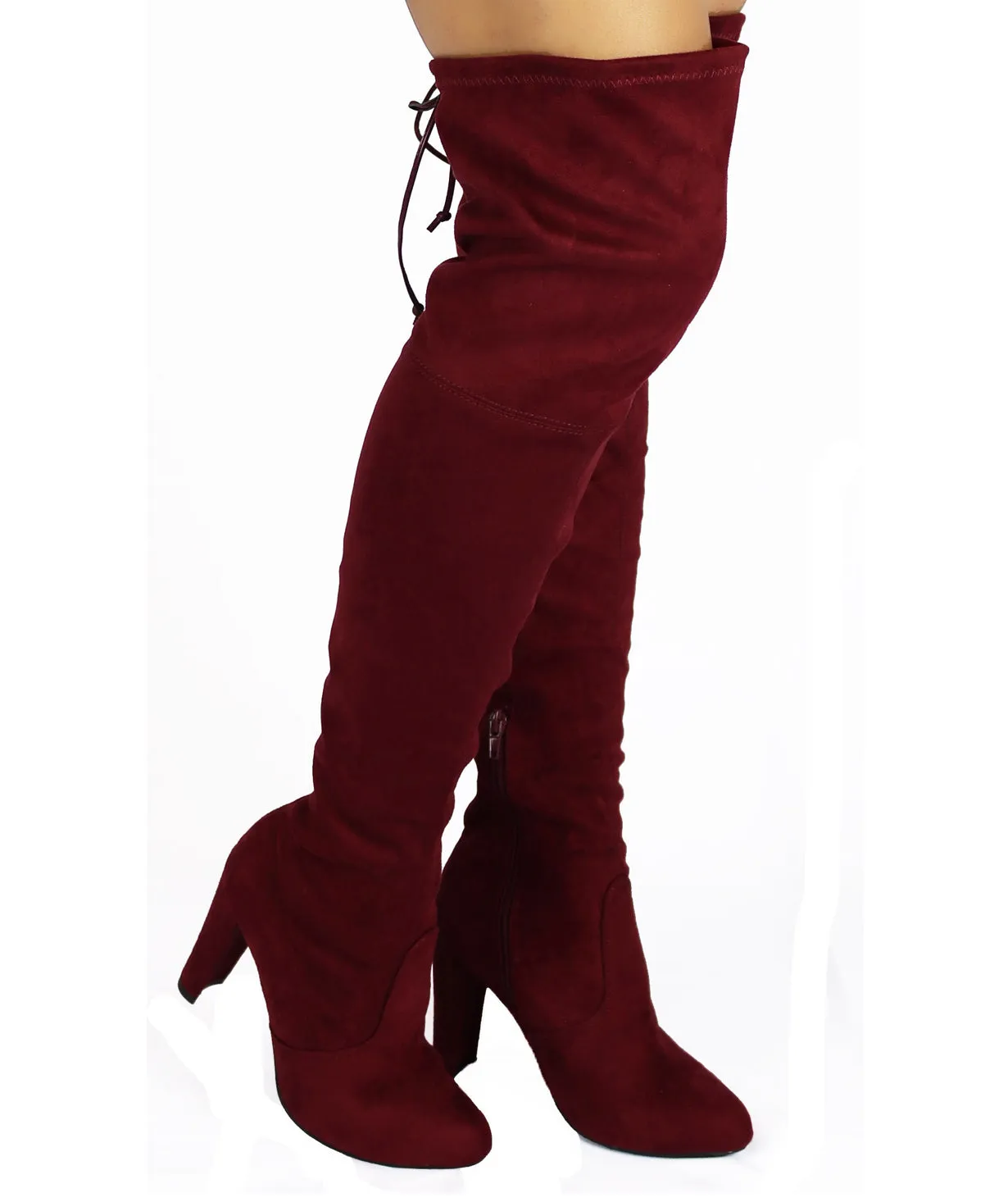 AMAYA-01 Wild Diva Women's Over The Knee Boot