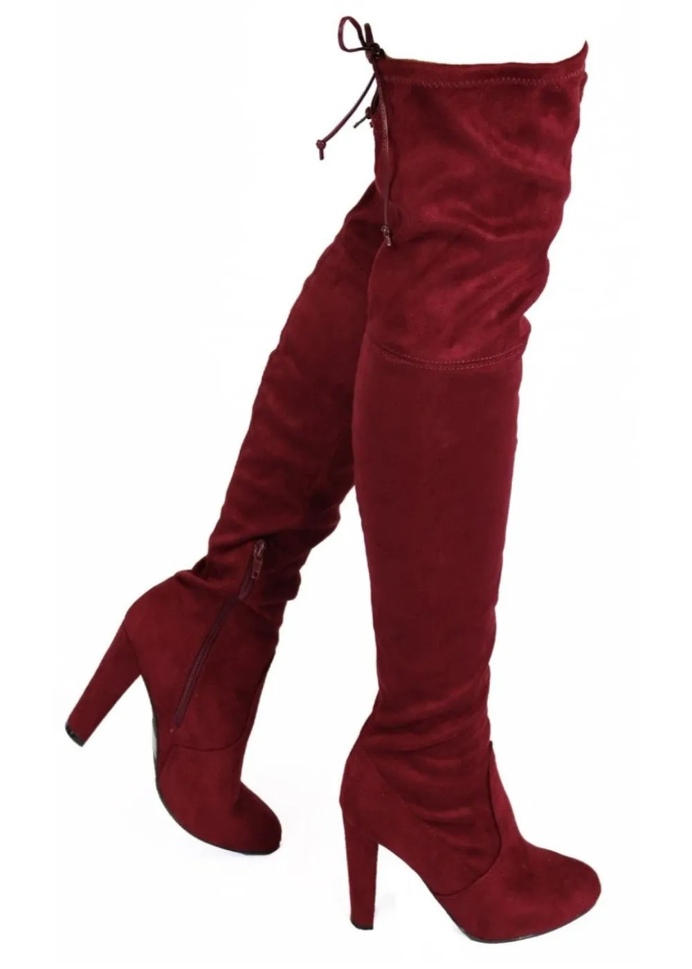 AMAYA-01 Wild Diva Women's Over The Knee Boot