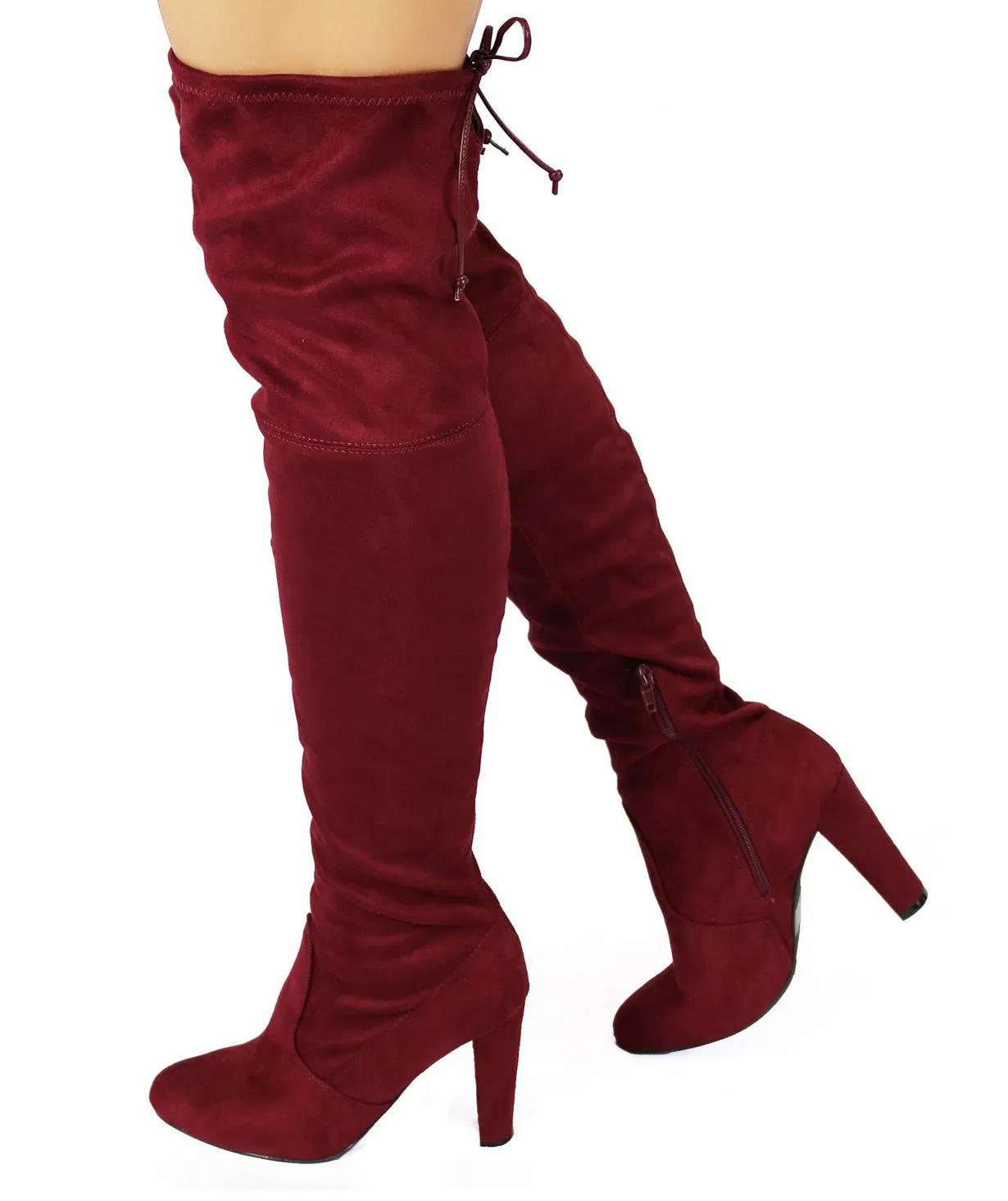 AMAYA-01 Wild Diva Women's Over The Knee Boot