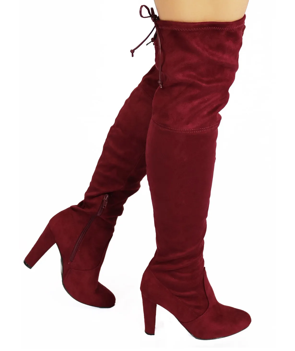 AMAYA-01 Wild Diva Women's Over The Knee Boot