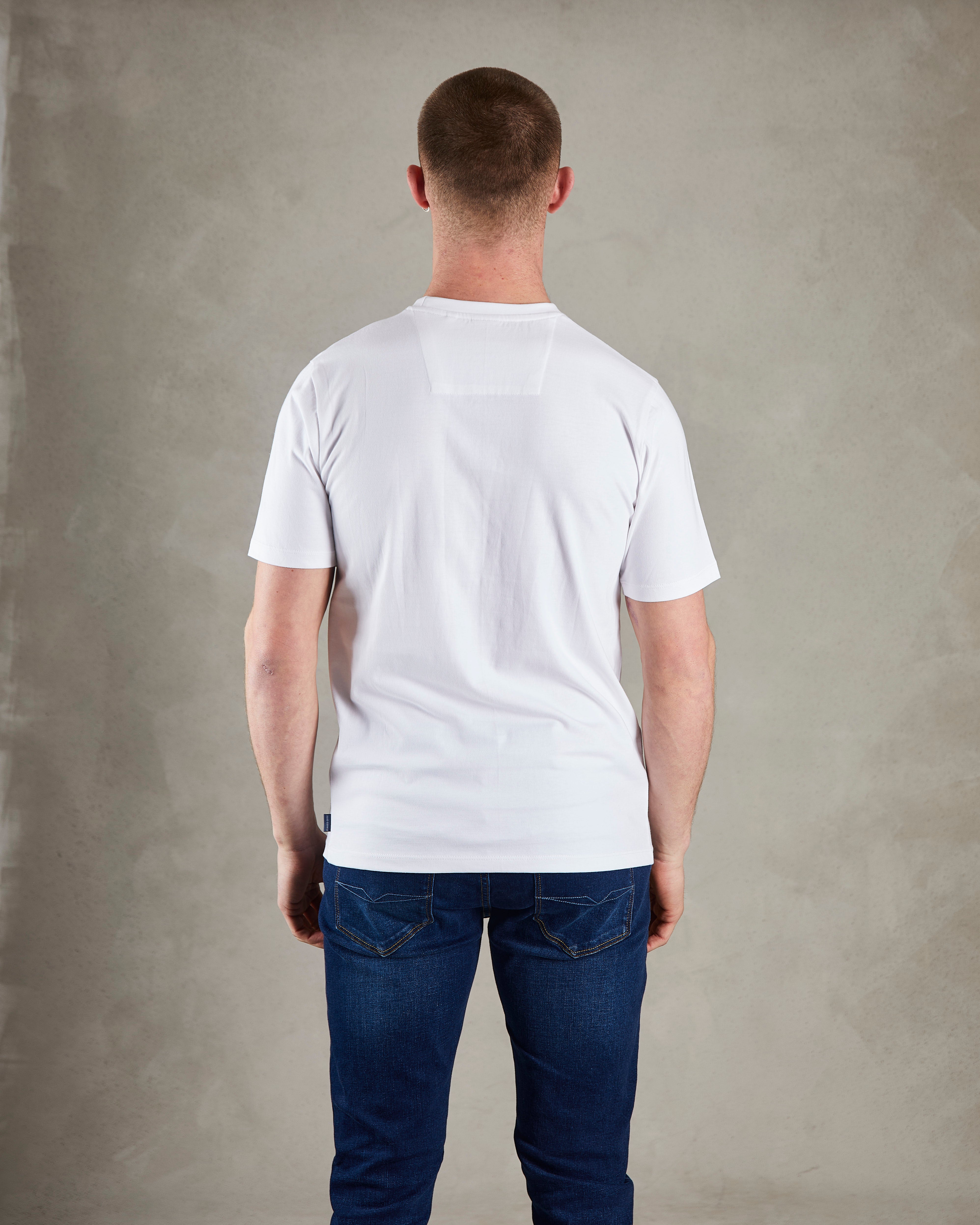 Aran Tee Dove White