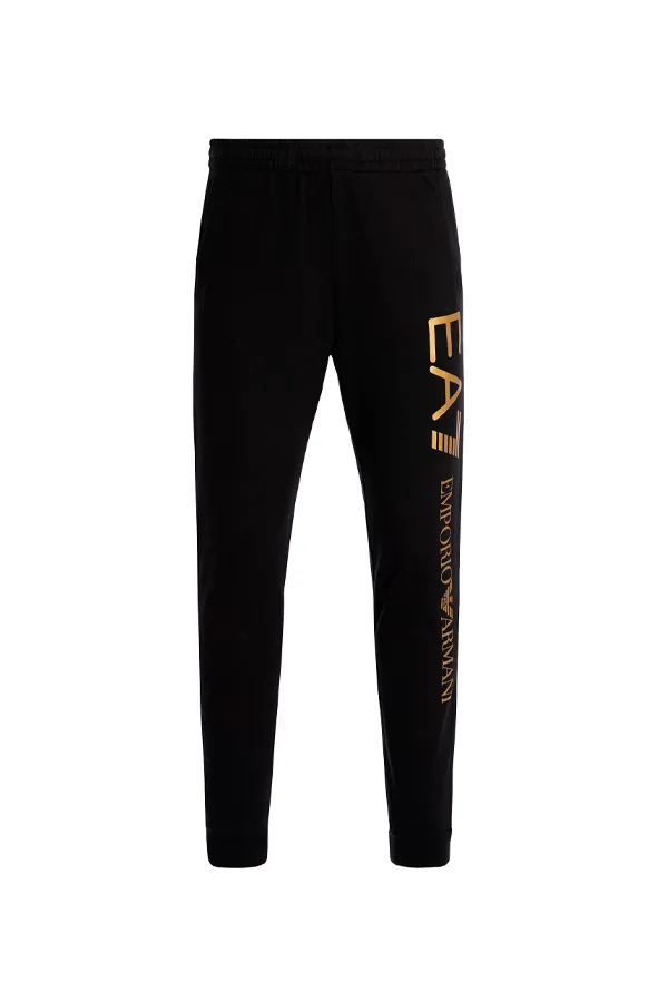 Armani EA7 Pants Tape Logo Gold