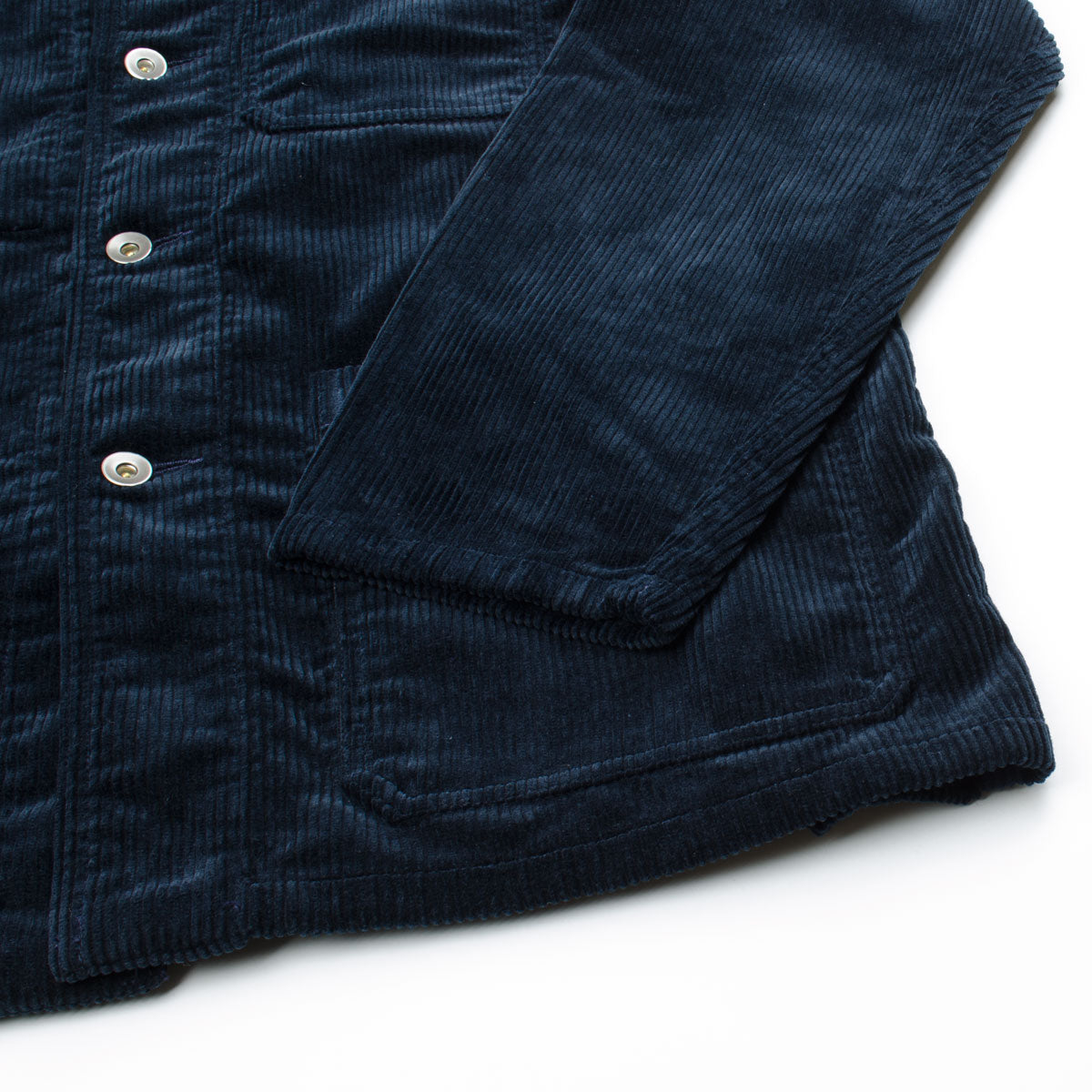 Arpenteur - Raglan 8 Wale Corduroy Jacket - Navy