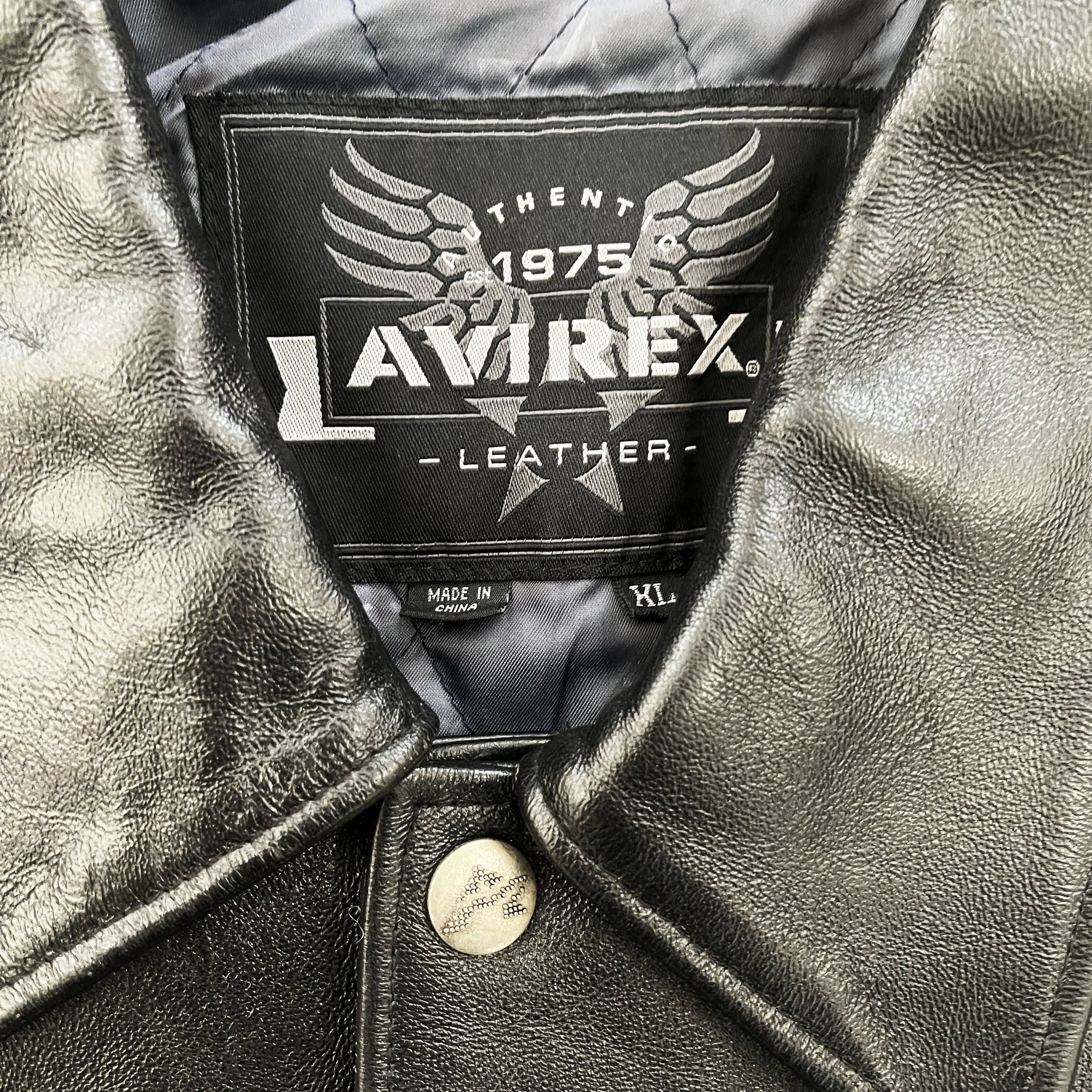 Avirex Leather Varsity Jacket