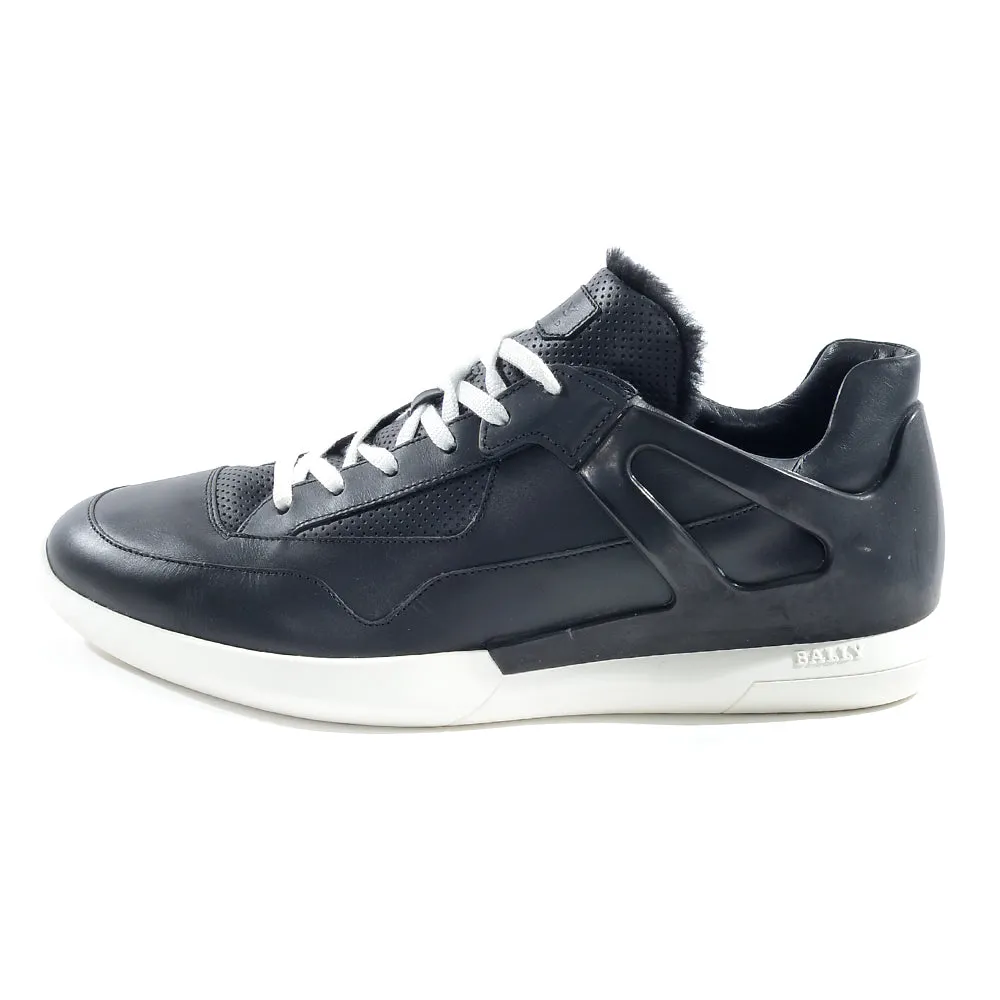 Bally Mens Lace Up Sneakers in Black