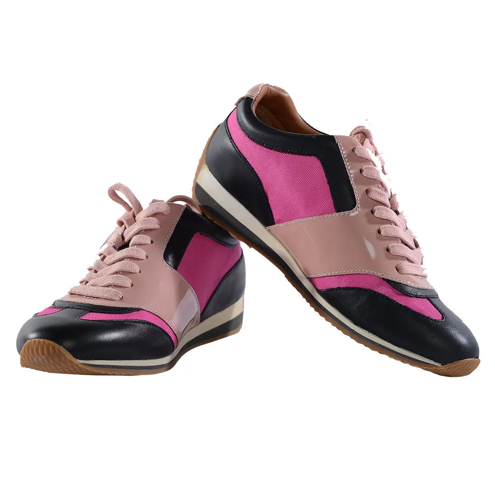 Bally Mens Sneakers in Magenta