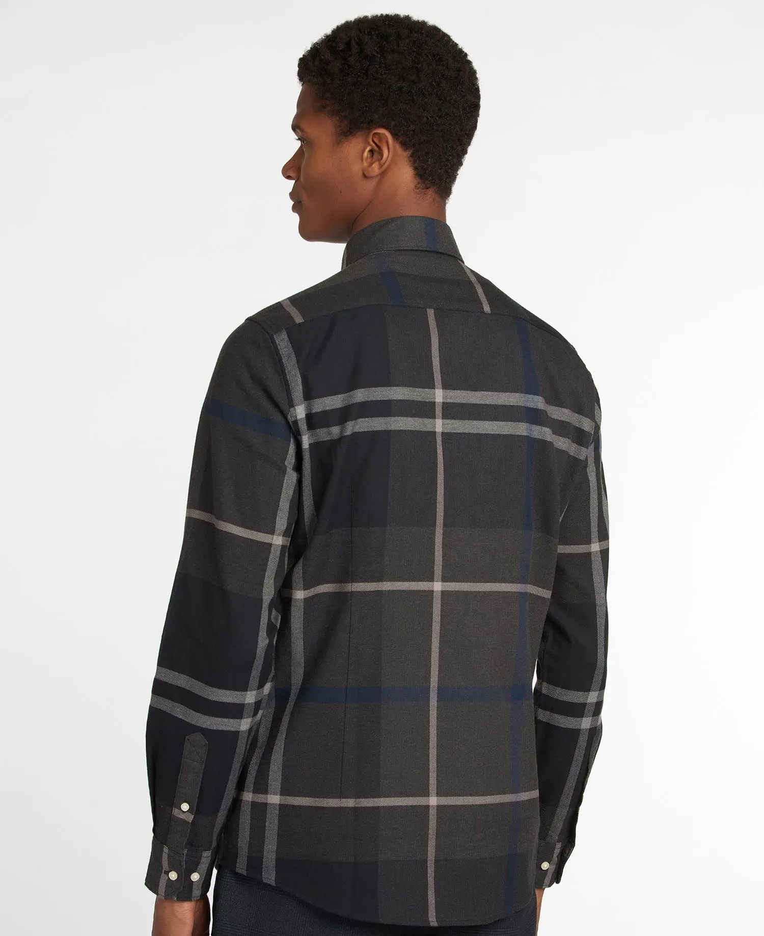 Barbour Mens 'Dunoon' Large Tartan Check Shirt - Long Sleeved