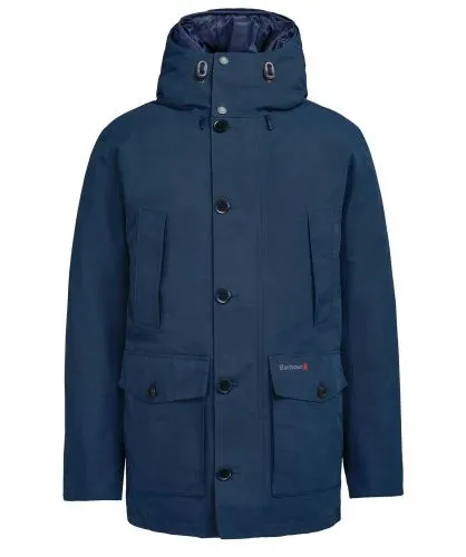 Barbour Navy Waterproof Antarctic Parka | Jules B