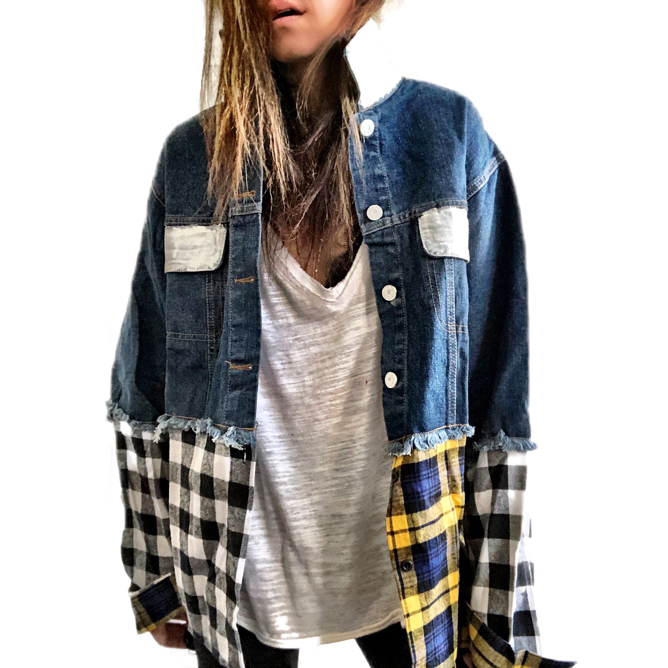 'BE COOL' DENIM JACKET