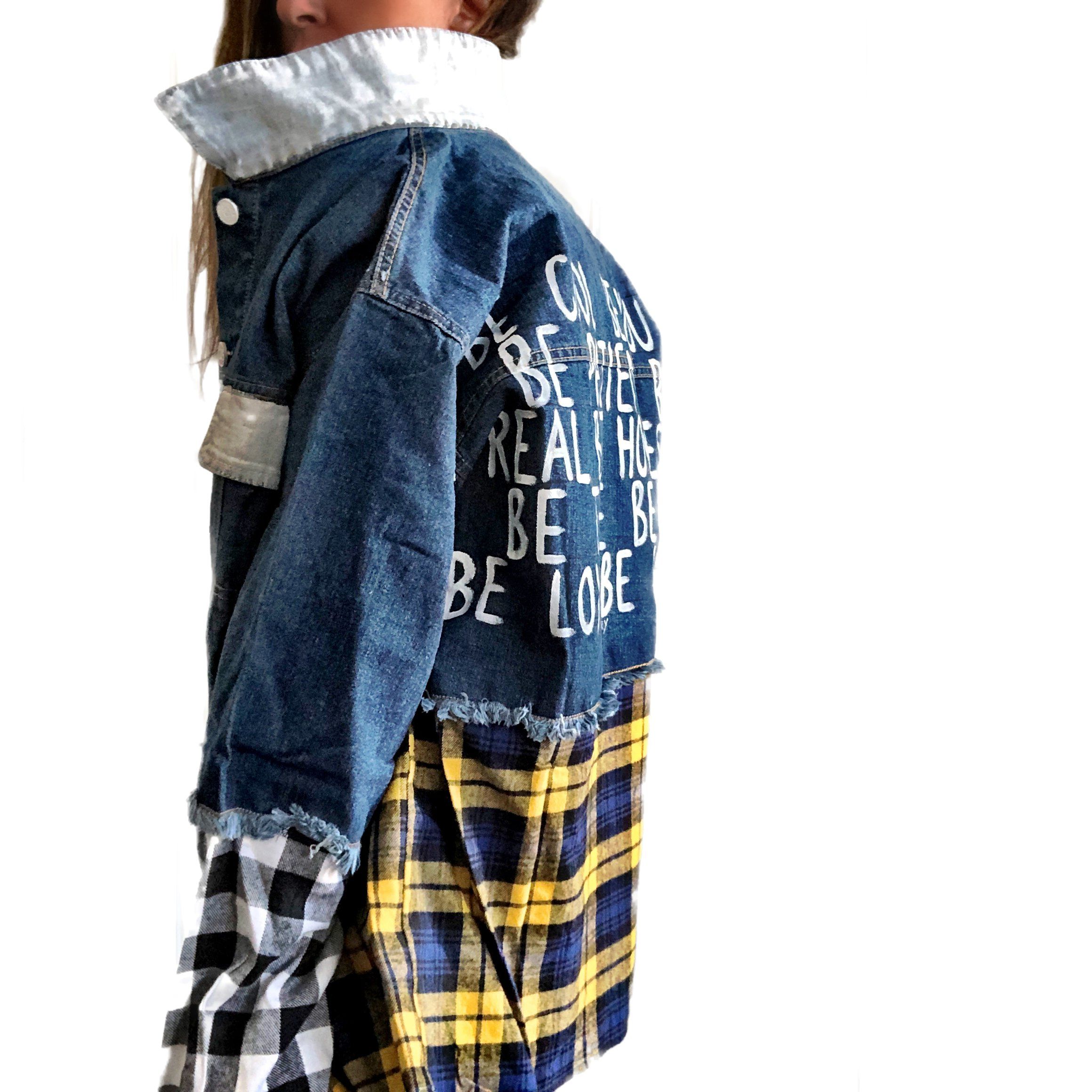 'BE COOL' DENIM JACKET