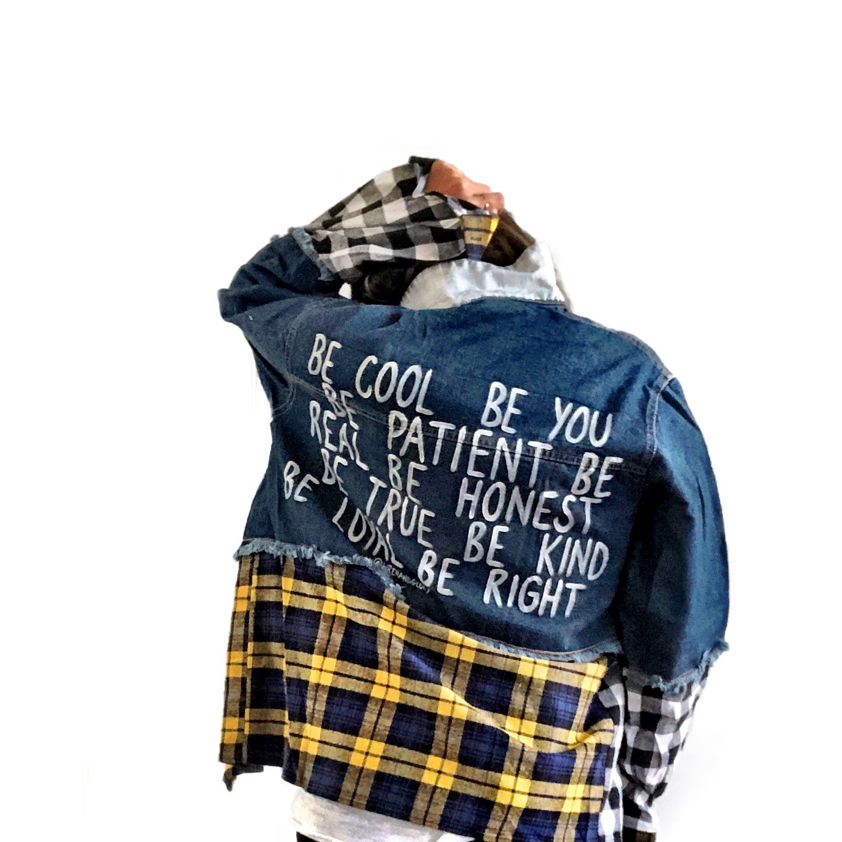 'BE COOL' DENIM JACKET