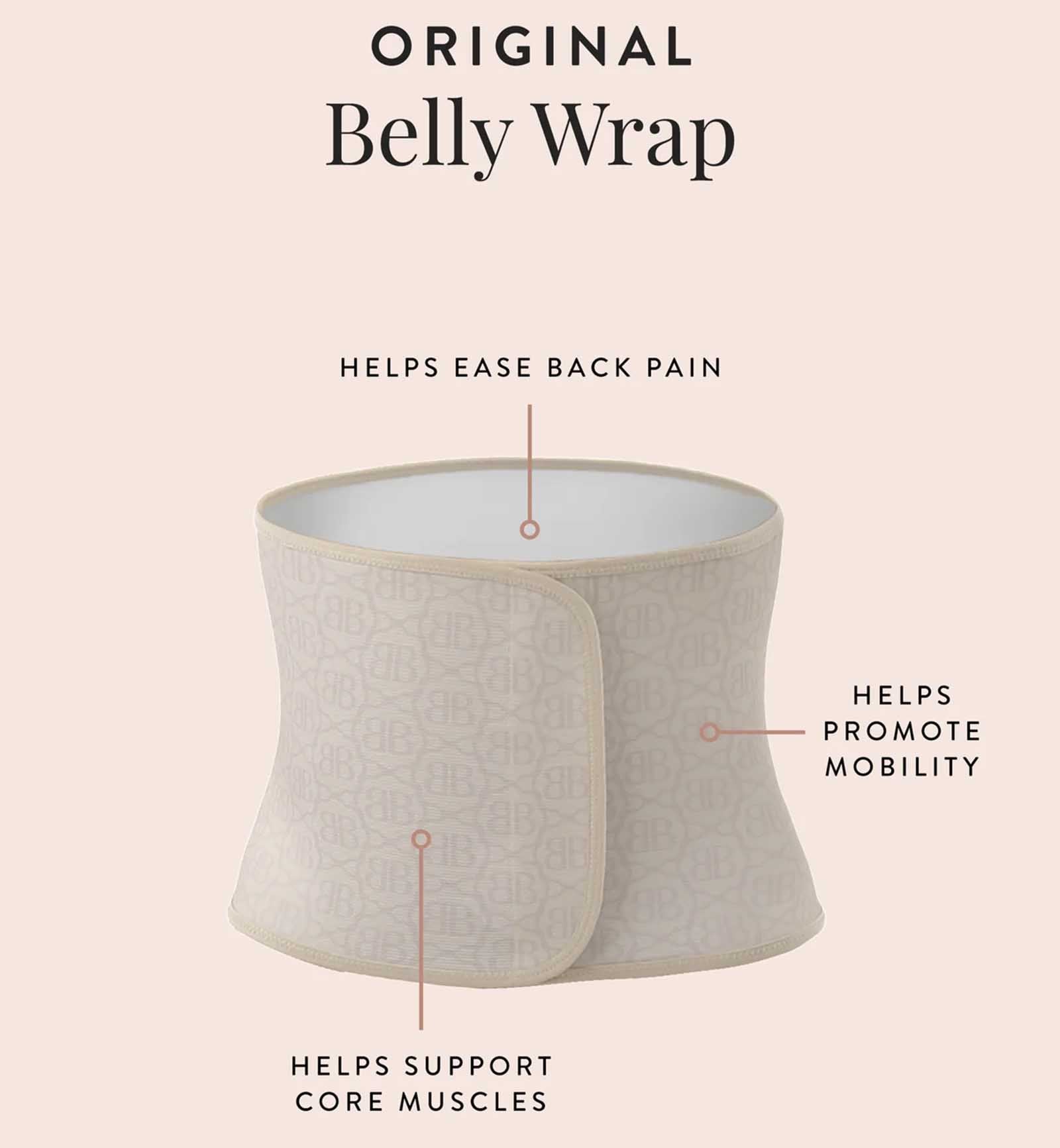 Belly Bandit Original Postpartum Belly Wrap (BBOW) - Nude