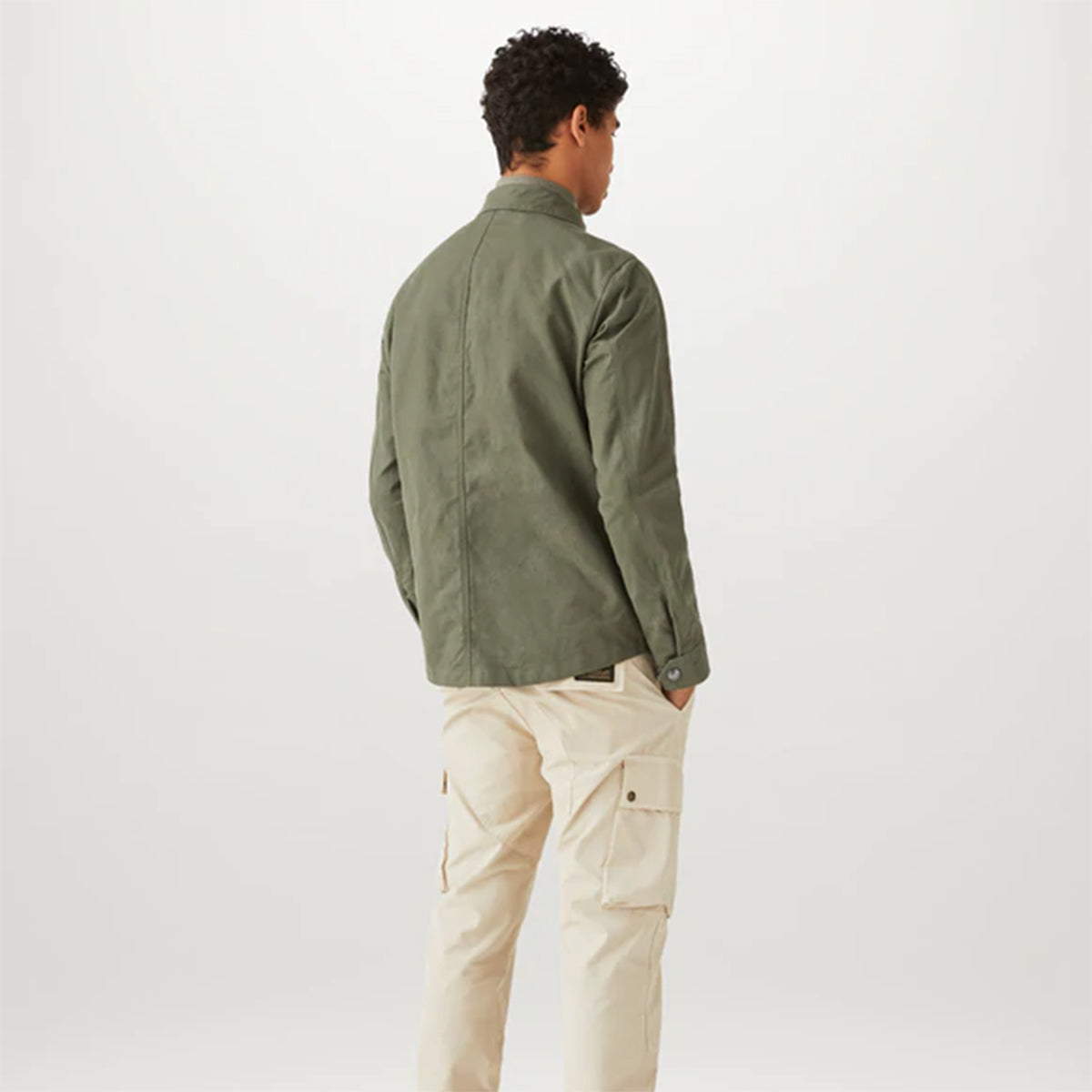 Belstaff - Hedger Overshirt in Pewter Green