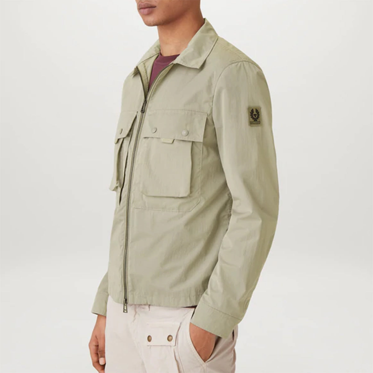 Belstaff - Tactical Overshirt in Dark Sand