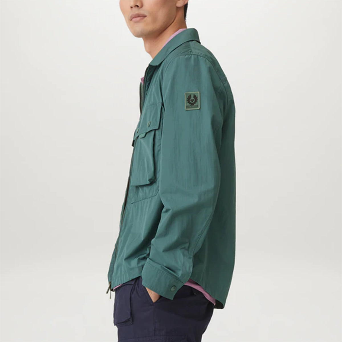 Belstaff - Tactical Overshirt in Faded Teal