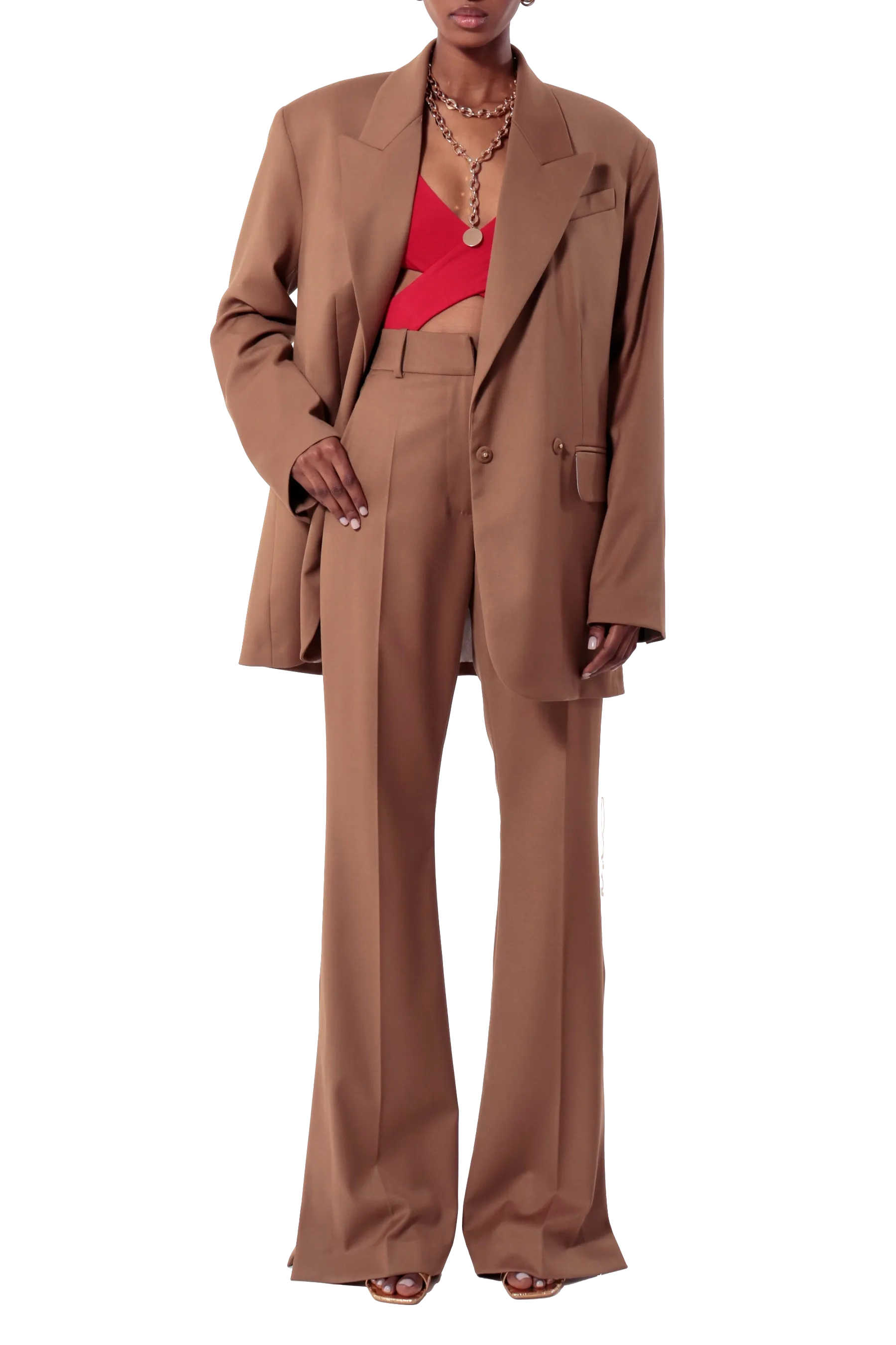 Blazer Blair Camel Brown