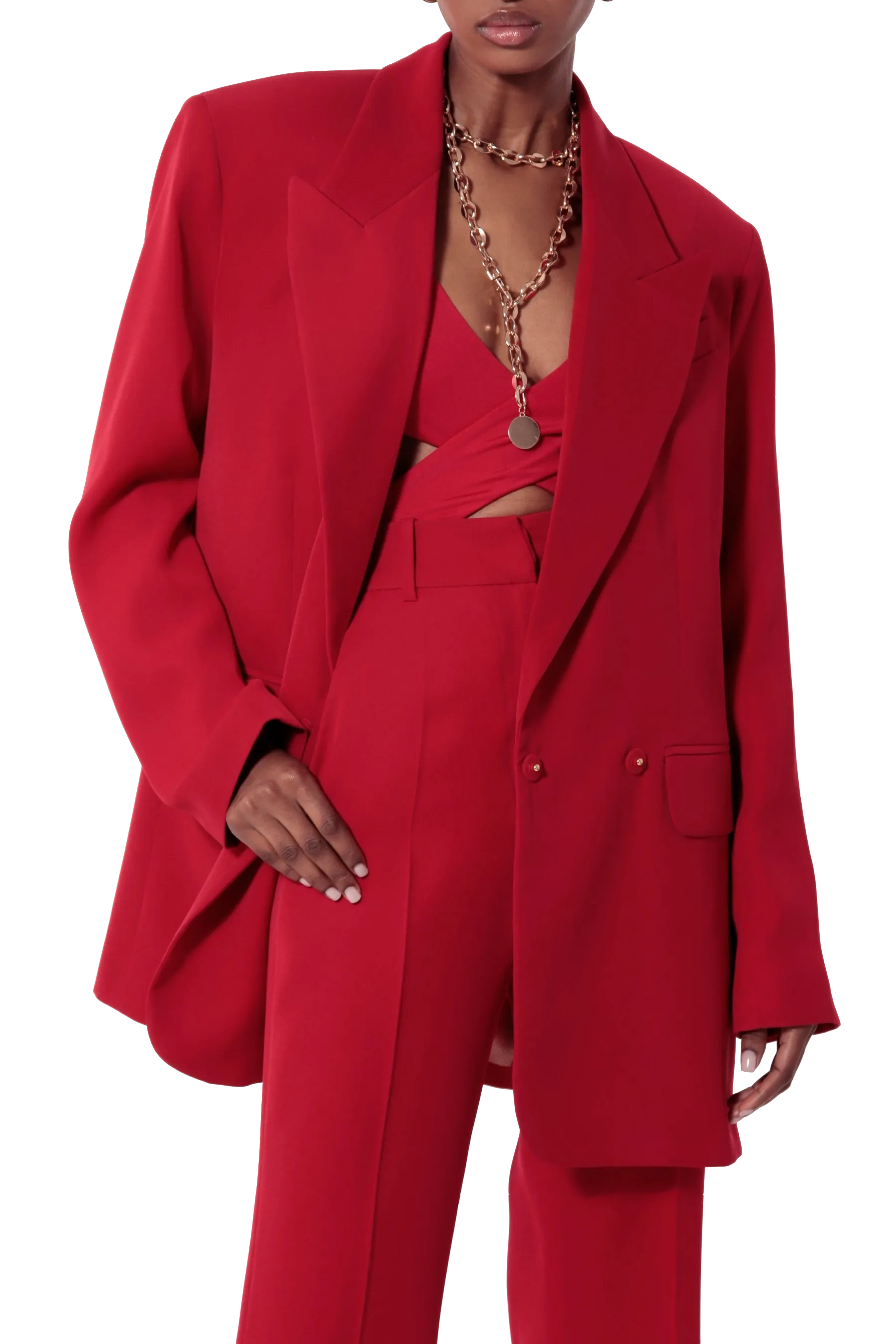 Blazer Blair Ribbon Red