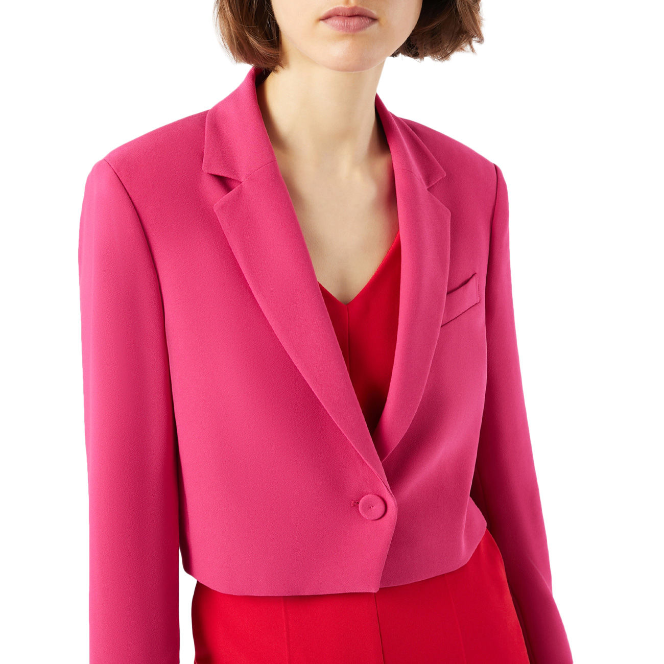 BLAZER CANTAL Donna Fuxia