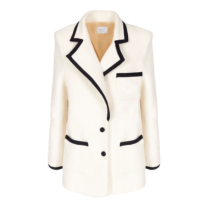 BLAZER MOSCOVA Donna Panna Nero