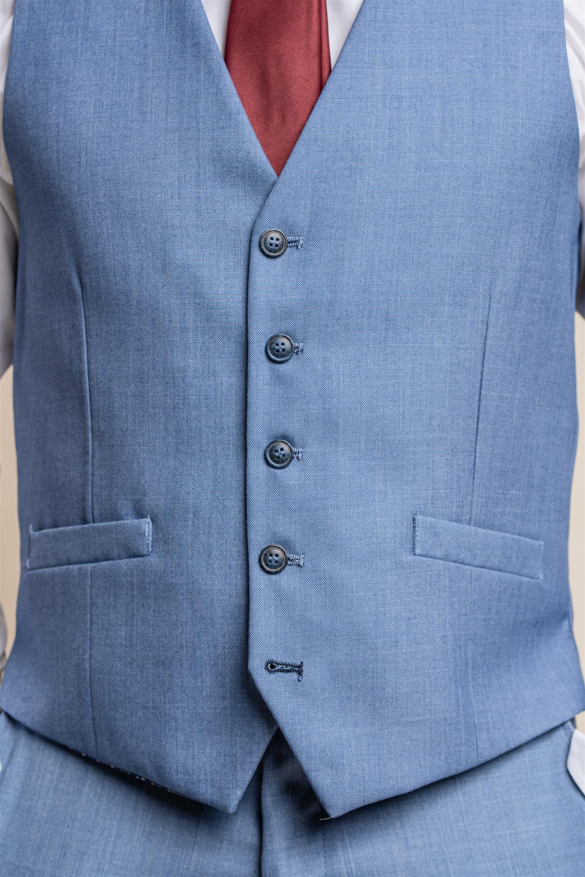 Blue Jay Sky Waistcoat