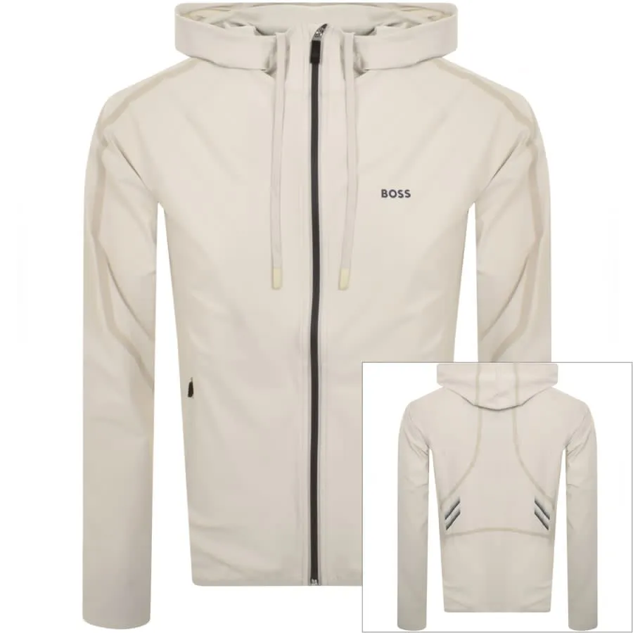 BOSS Sicon Active 1 Hoodie Beige