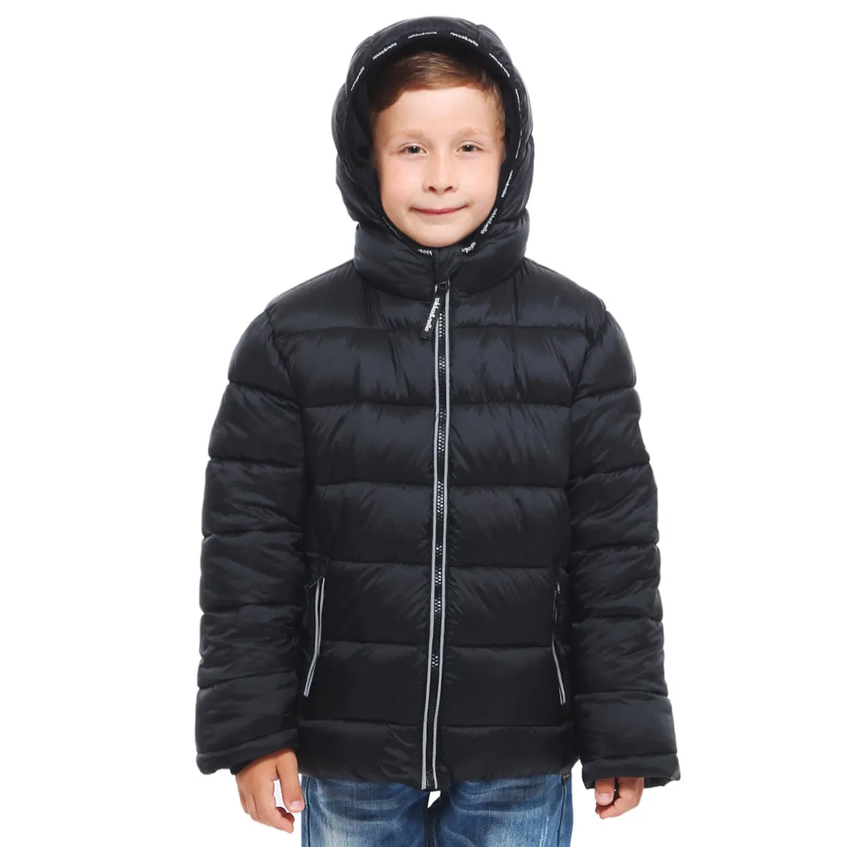 Boys' Heavyweight Puffer Jacket Bubble Coat