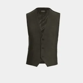 Brown corduroy essential Waistcoat