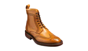 Calder - Cedar Calf Wing-cap Boot