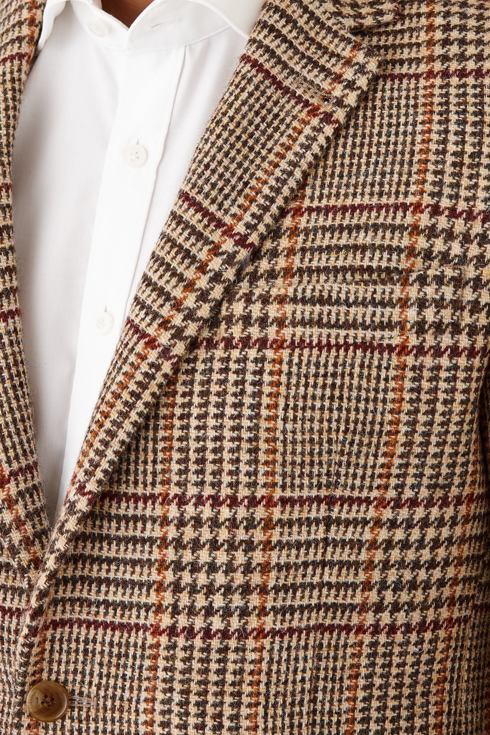 Cambridge - Harris Tweed Jacket - Coffee Check