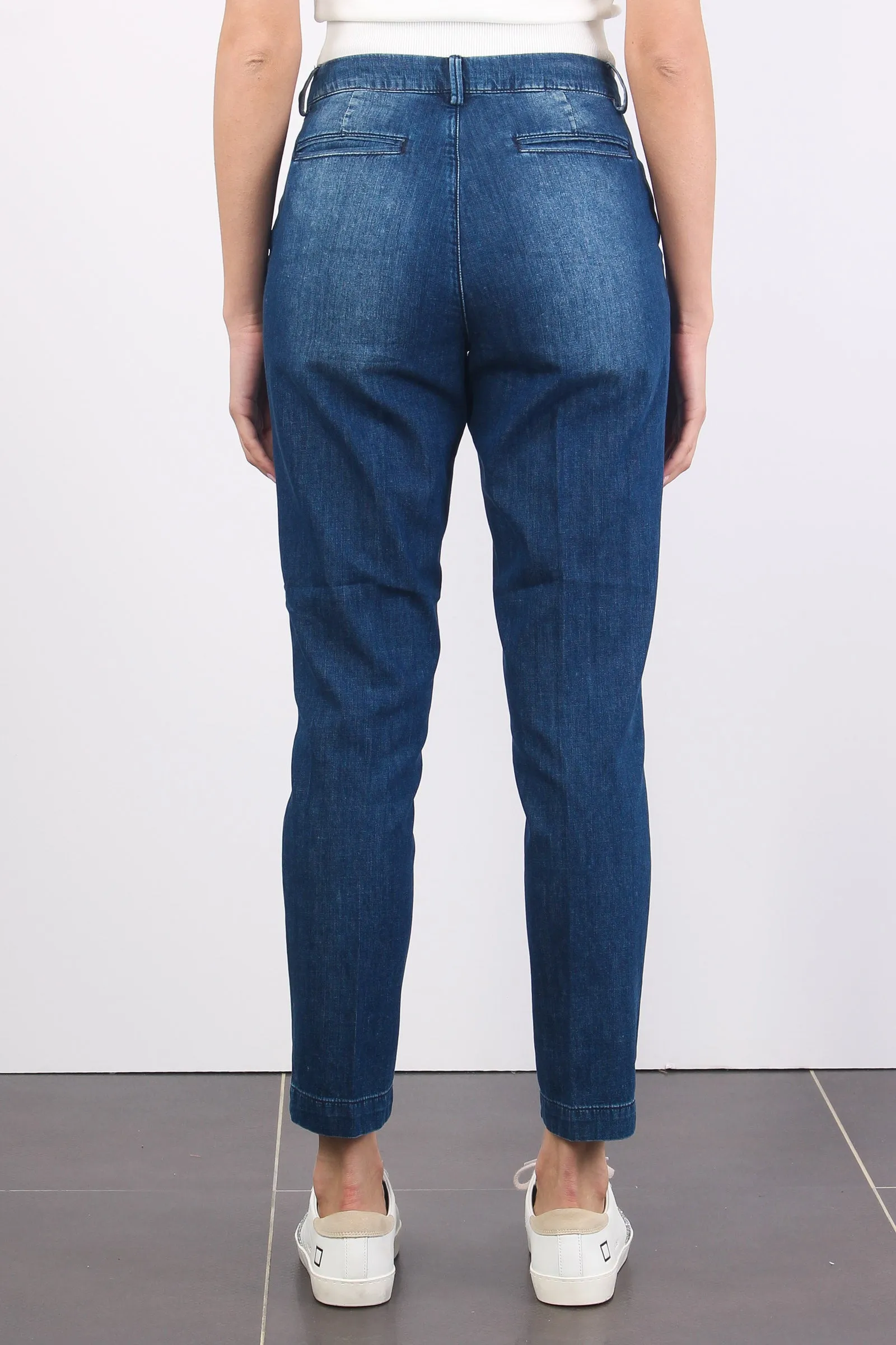 Carol_2 Chino Slim Denim Blue Denim