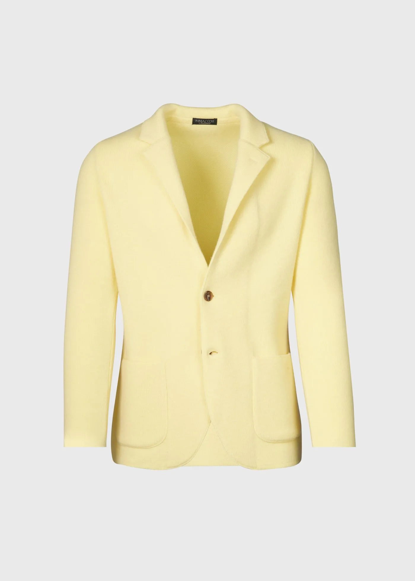 Cashmere Knitted Single Breasted Blazer