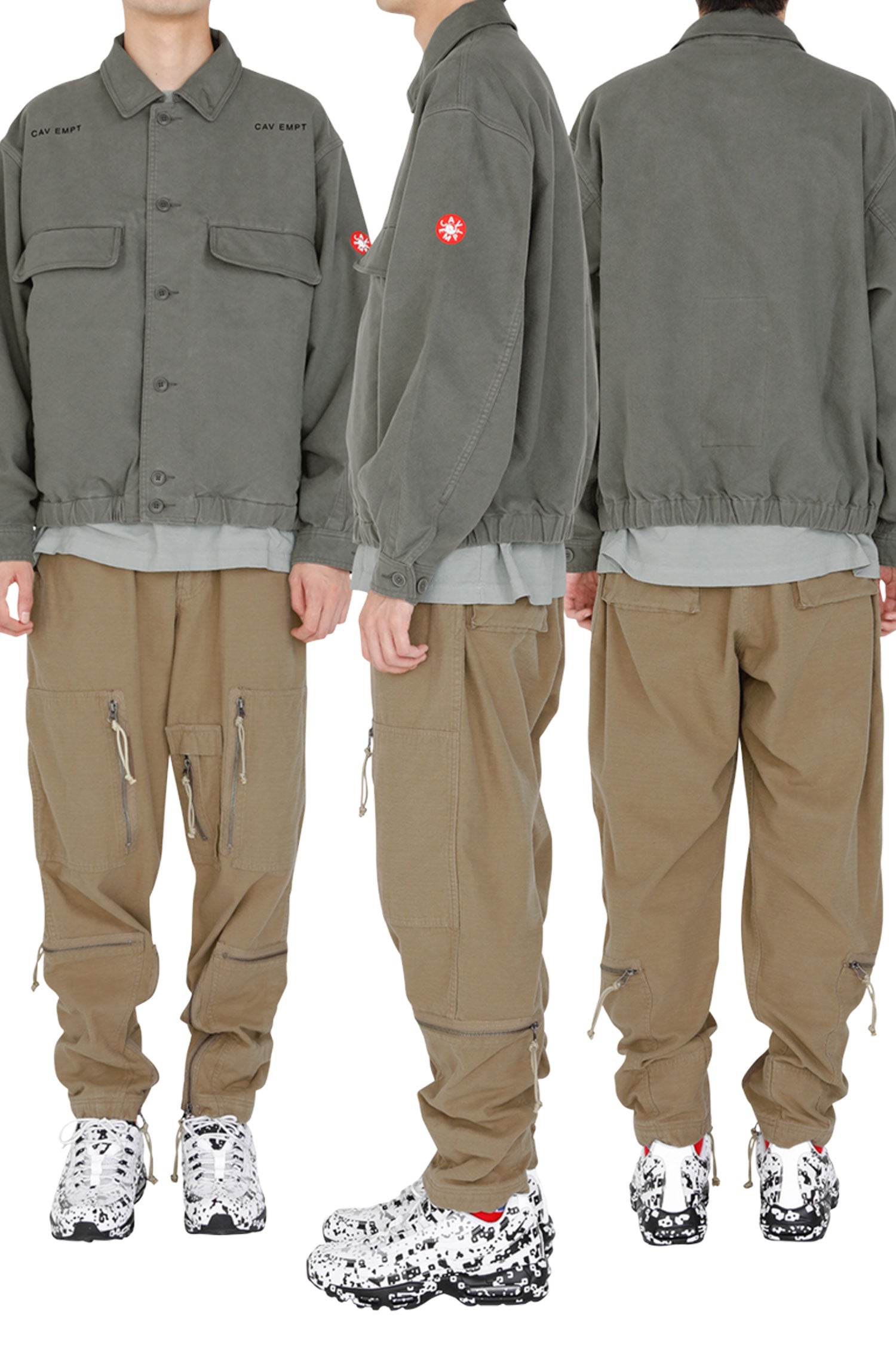 CAV EMPT - MOL SKIN BUTTON JACKET