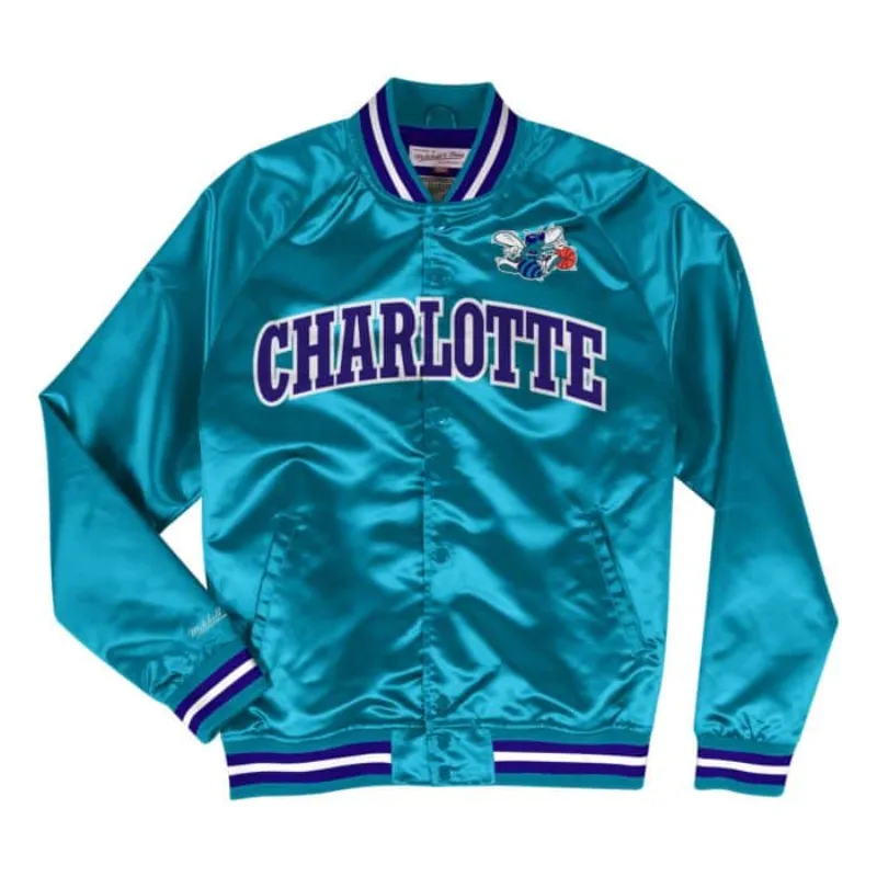 Charlotte Hornets Satin Jacket - William Jacket