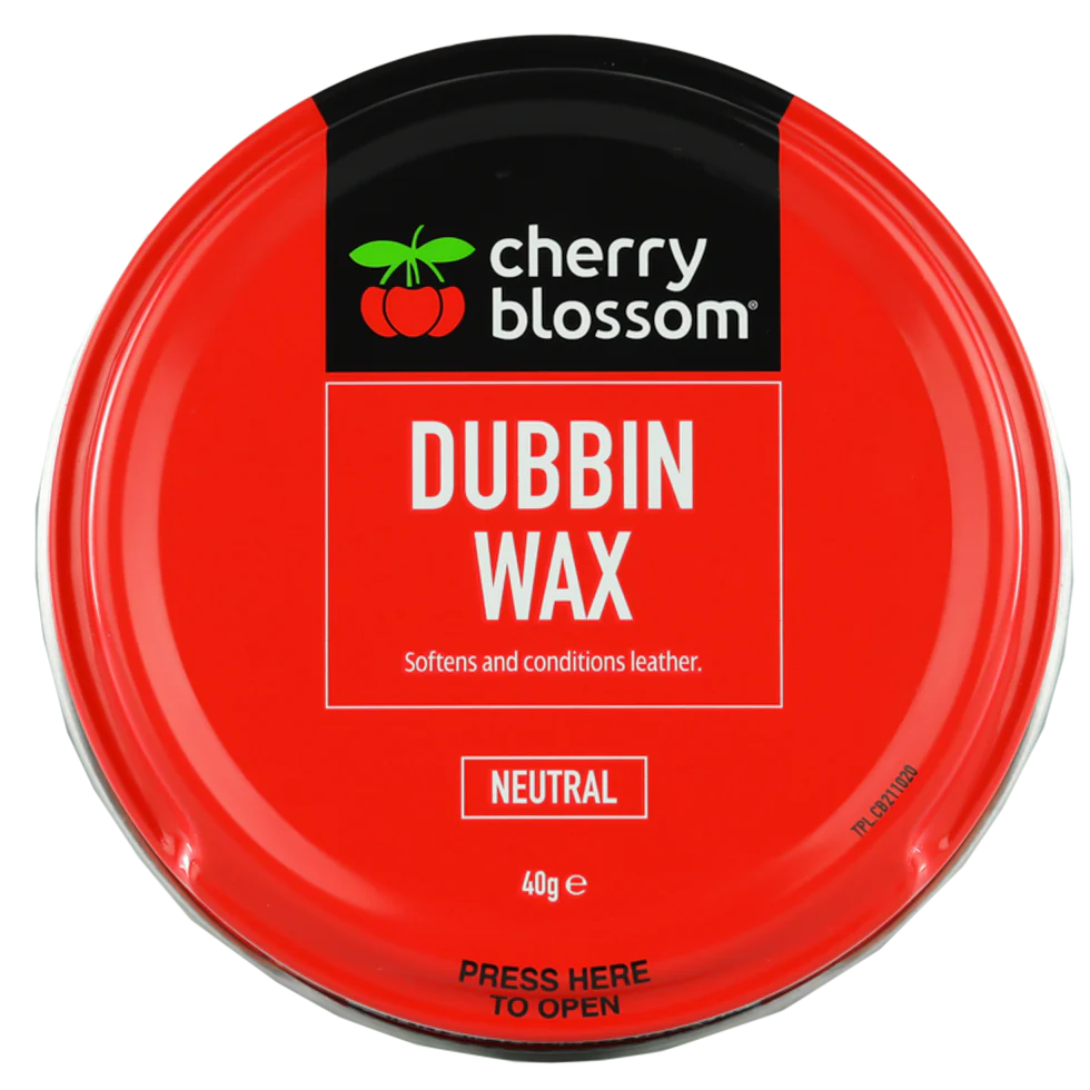 Cherry Blossom Tradition Dubbin Wax Shoe 40g Tin Neutral