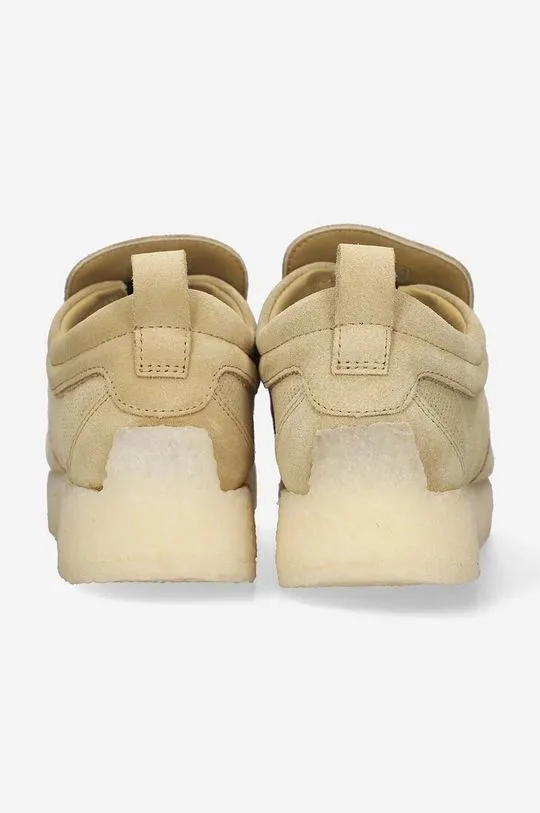 Clarks suede shoes x Ronnie Fieg Maycliffe beige color 26170245