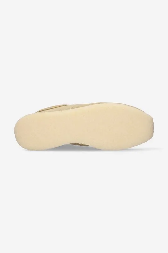 Clarks suede shoes x Ronnie Fieg Maycliffe beige color 26170245