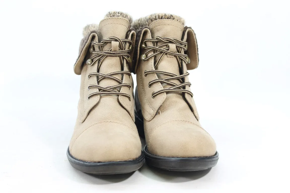 Cliffs By White Mountain Decker Women's Tan Boots 7.5M(ZAP19425)