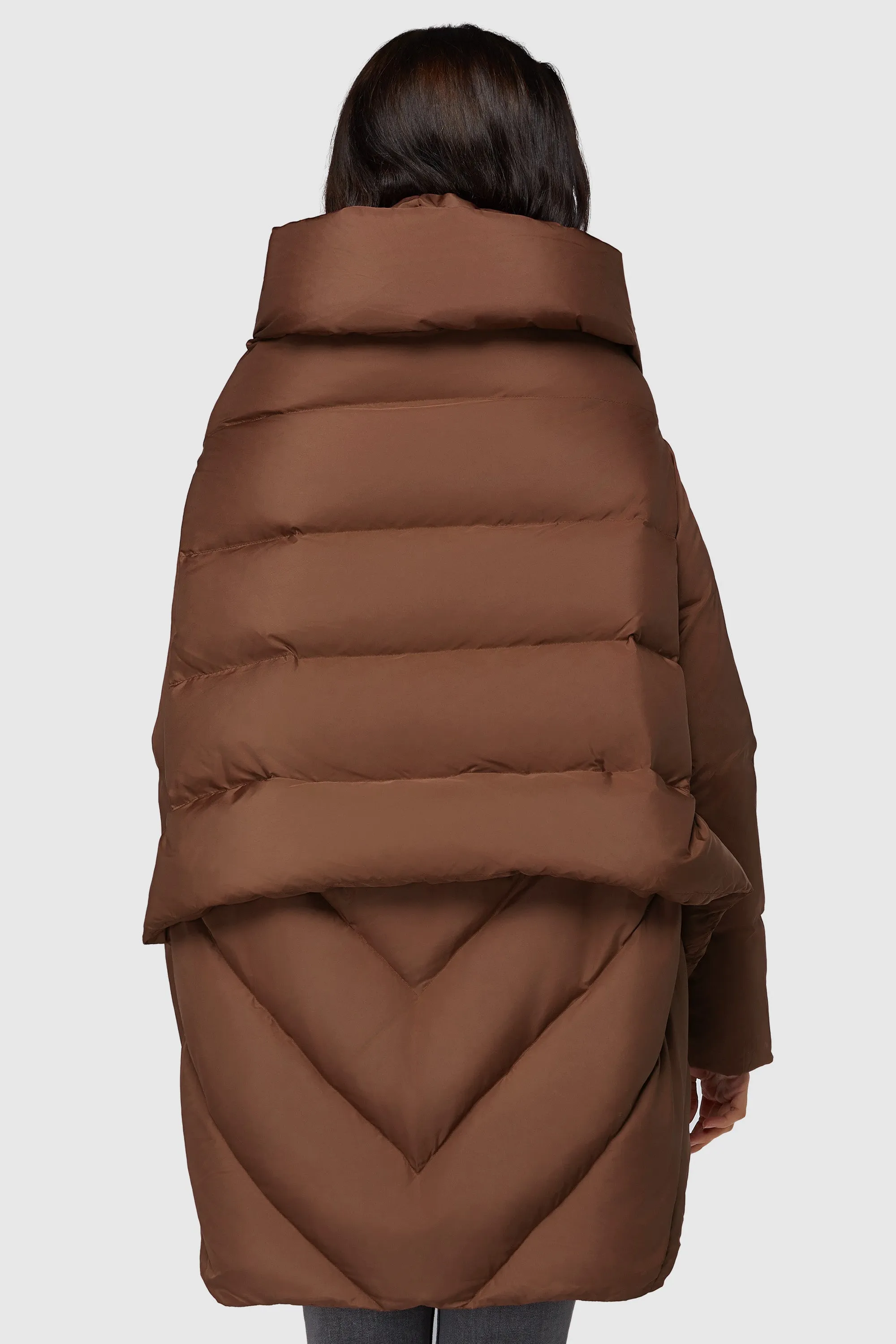 Cloak Puffer Down Coat