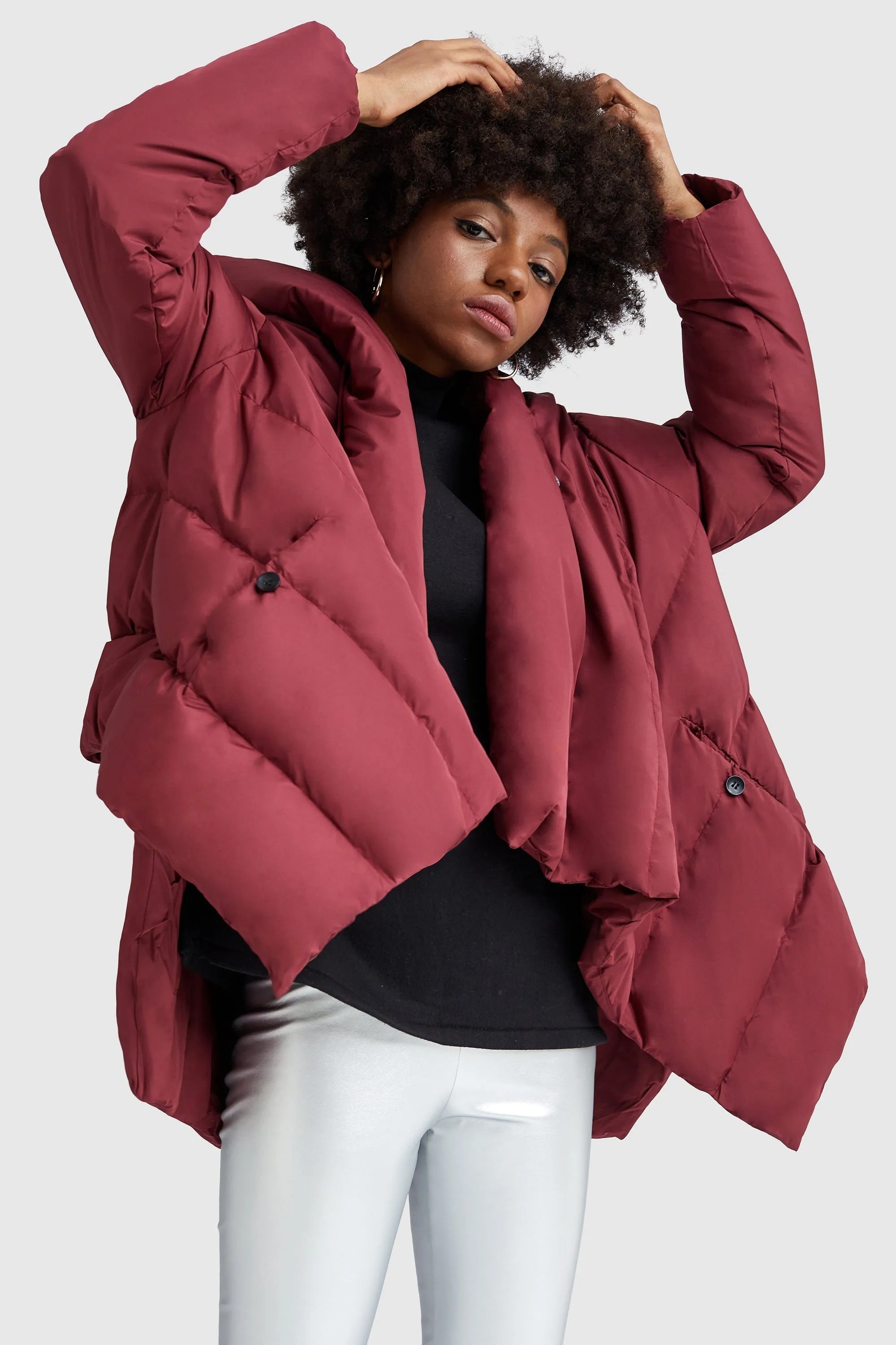 Cloak Puffer Down Coat