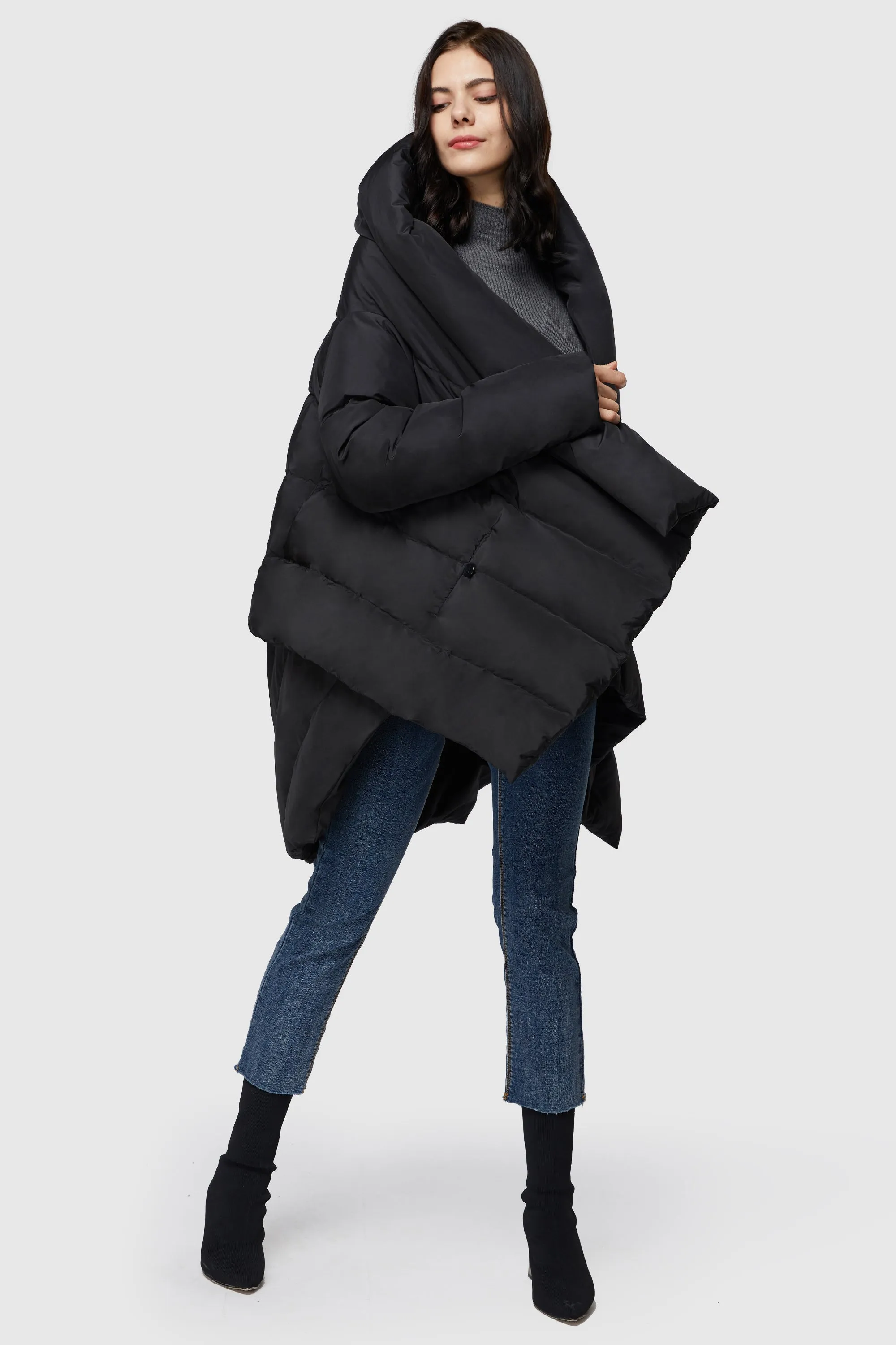 Cloak Puffer Down Coat