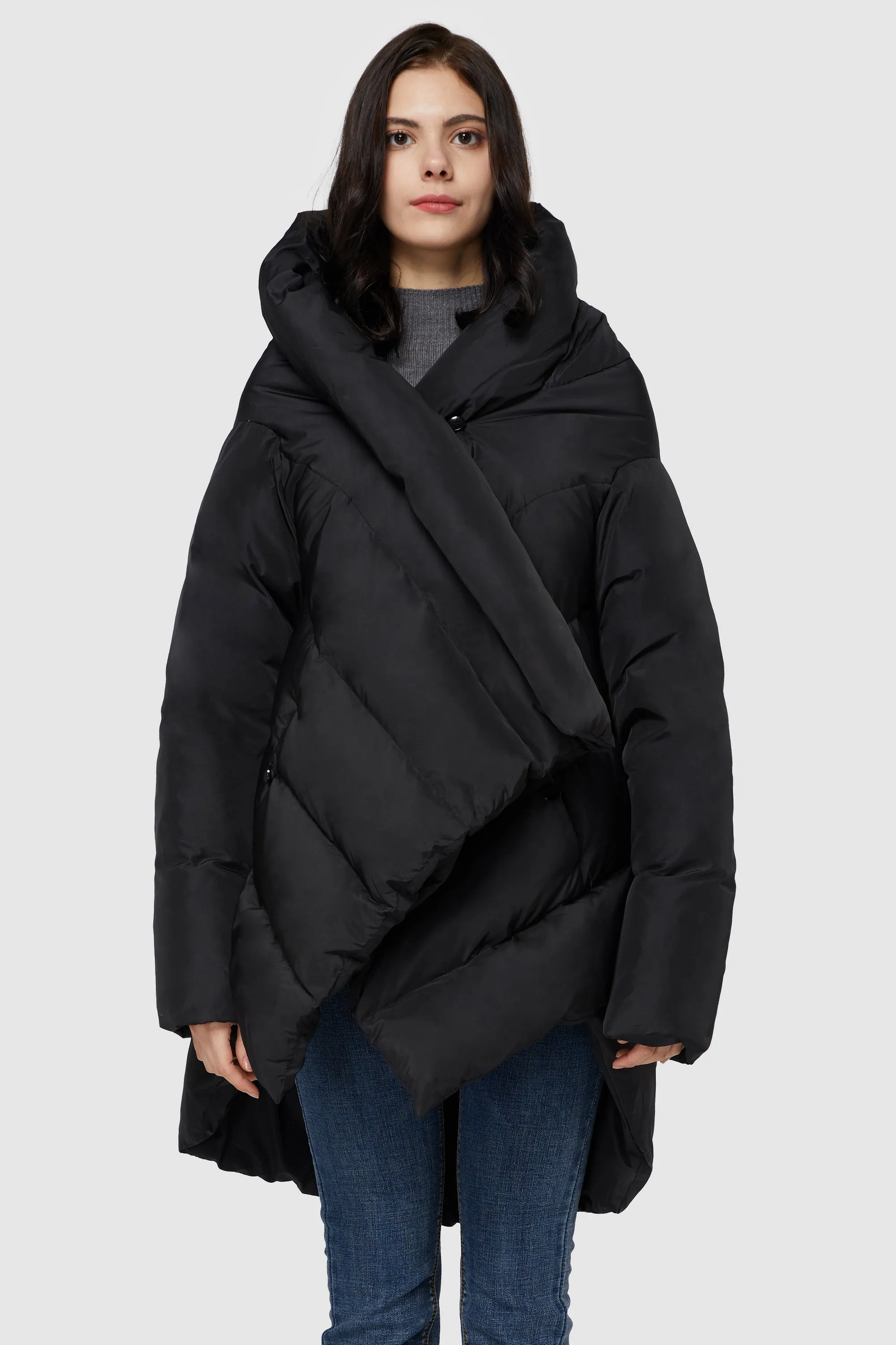 Cloak Puffer Down Coat